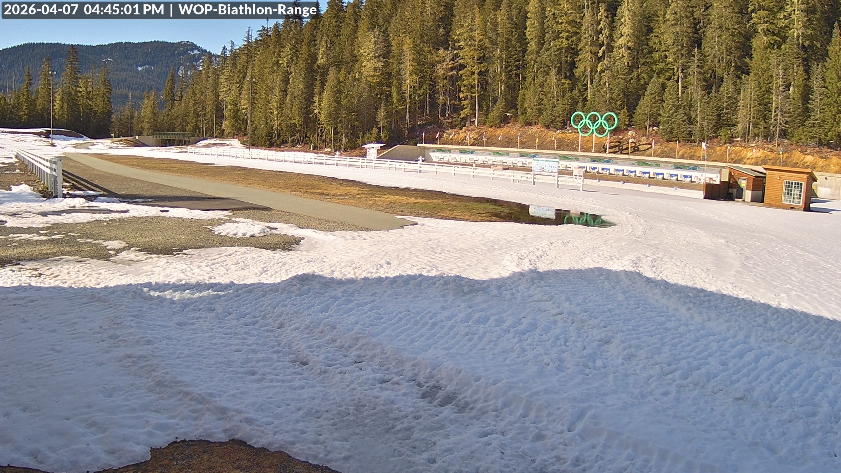 View looking North East to the Olympic Biathlon Range