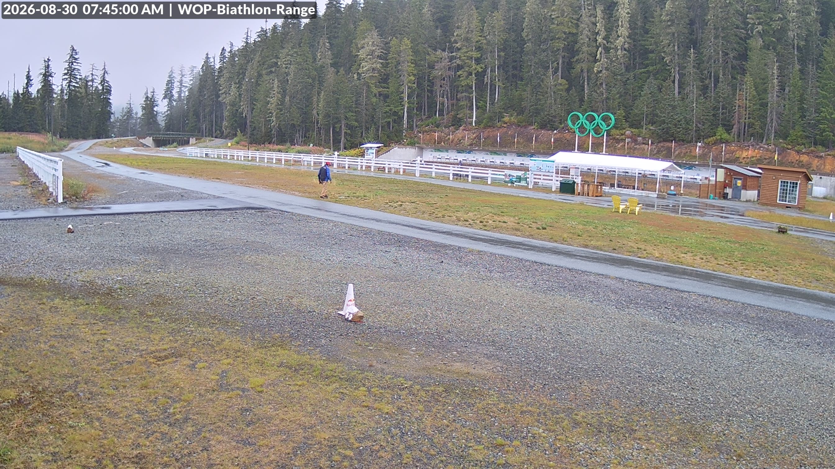 View looking North East to the Olympic Biathlon Range