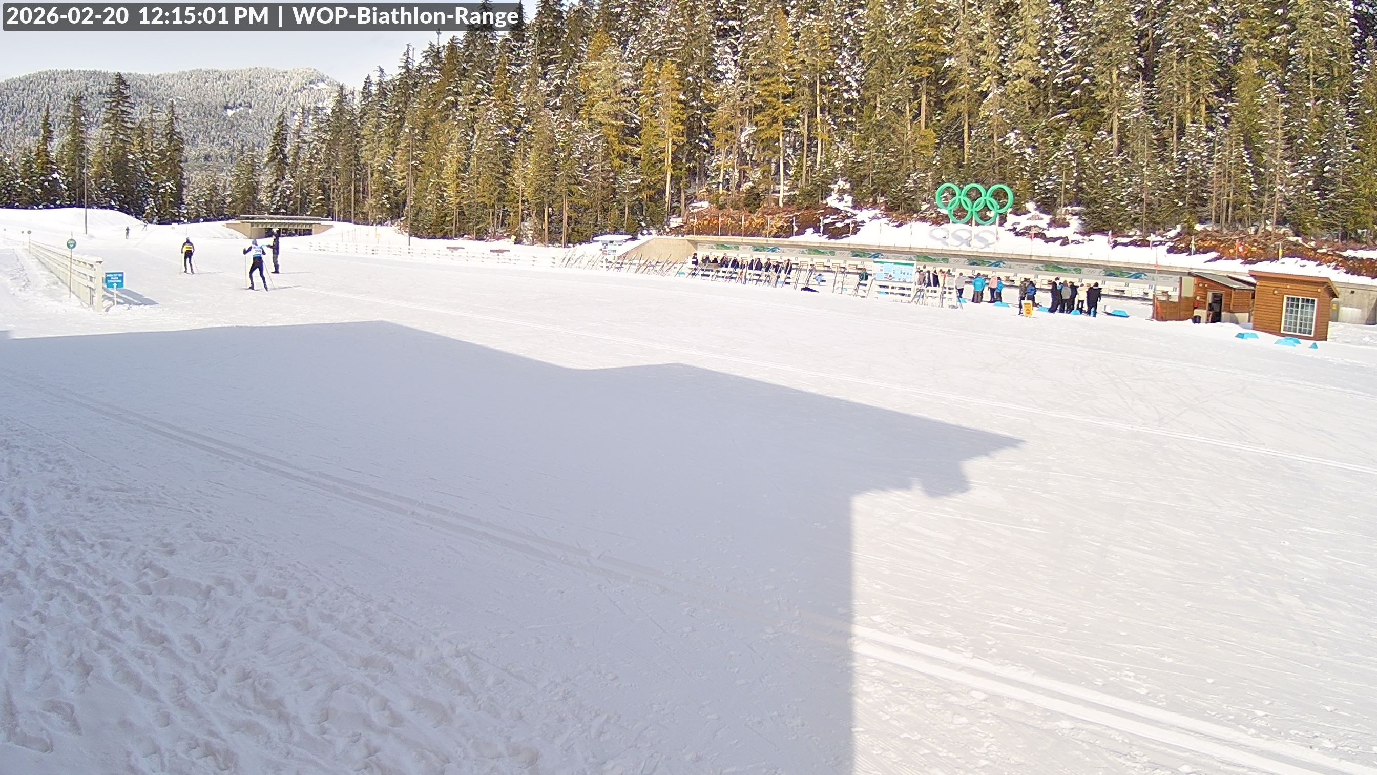 View looking North East to the Olympic Biathlon Range