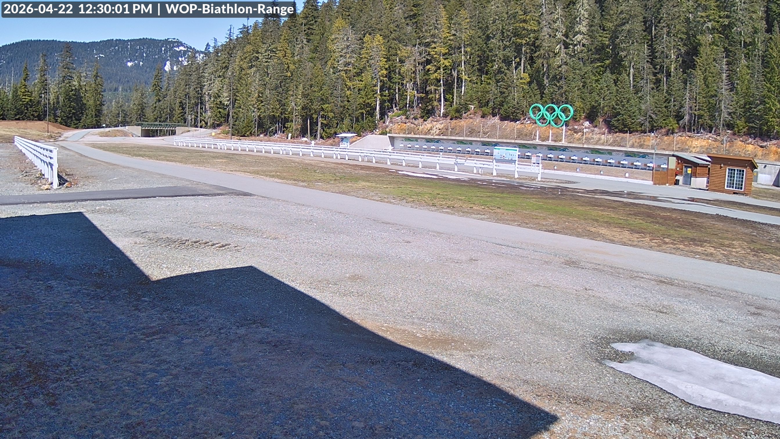 View looking North East to the Olympic Biathlon Range