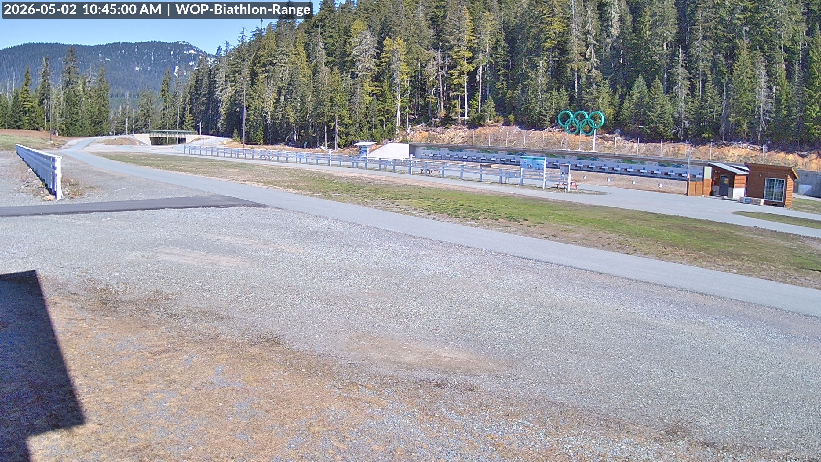 View looking North East to the Olympic Biathlon Range
