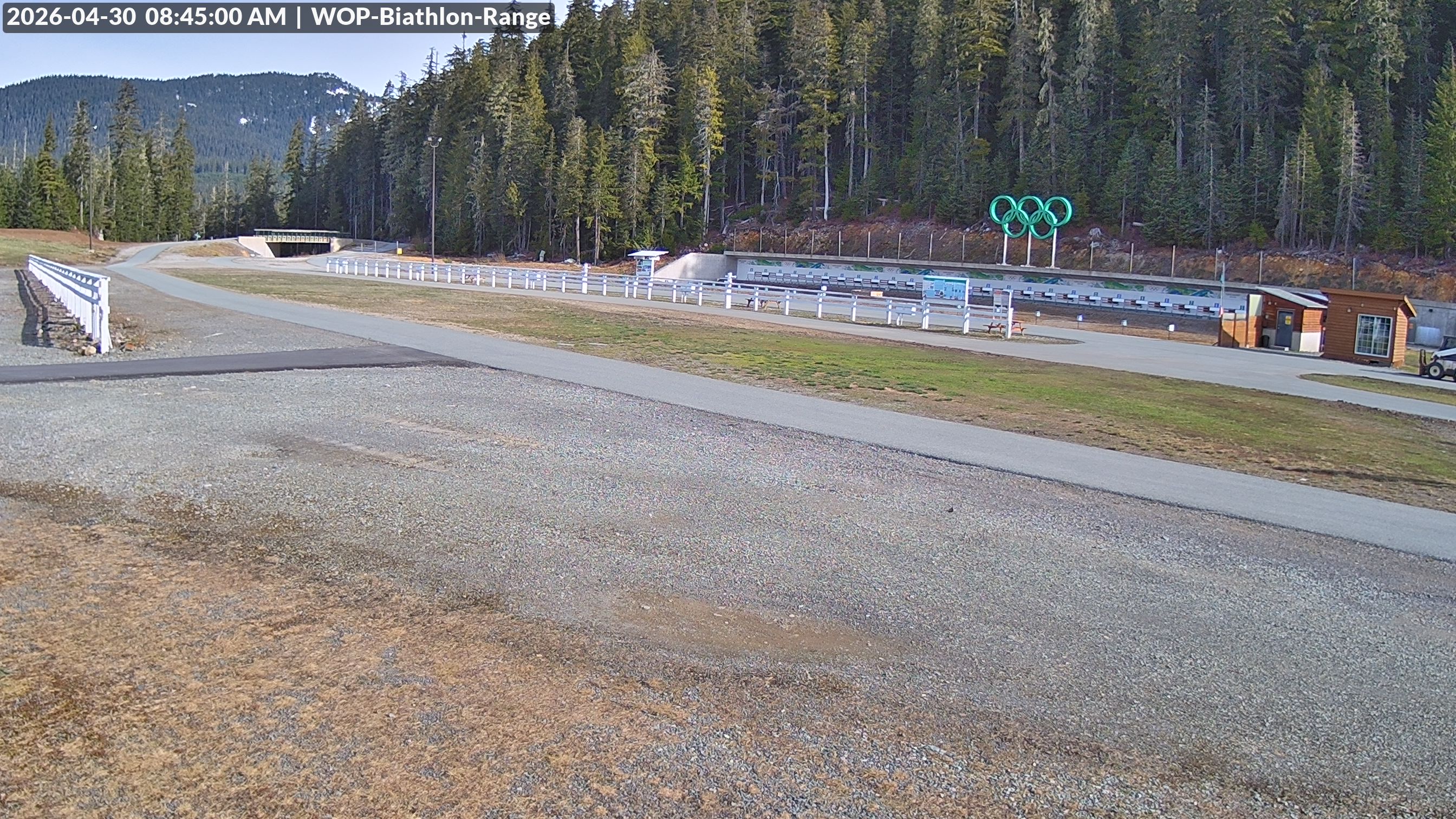 View looking North East to the Olympic Biathlon Range