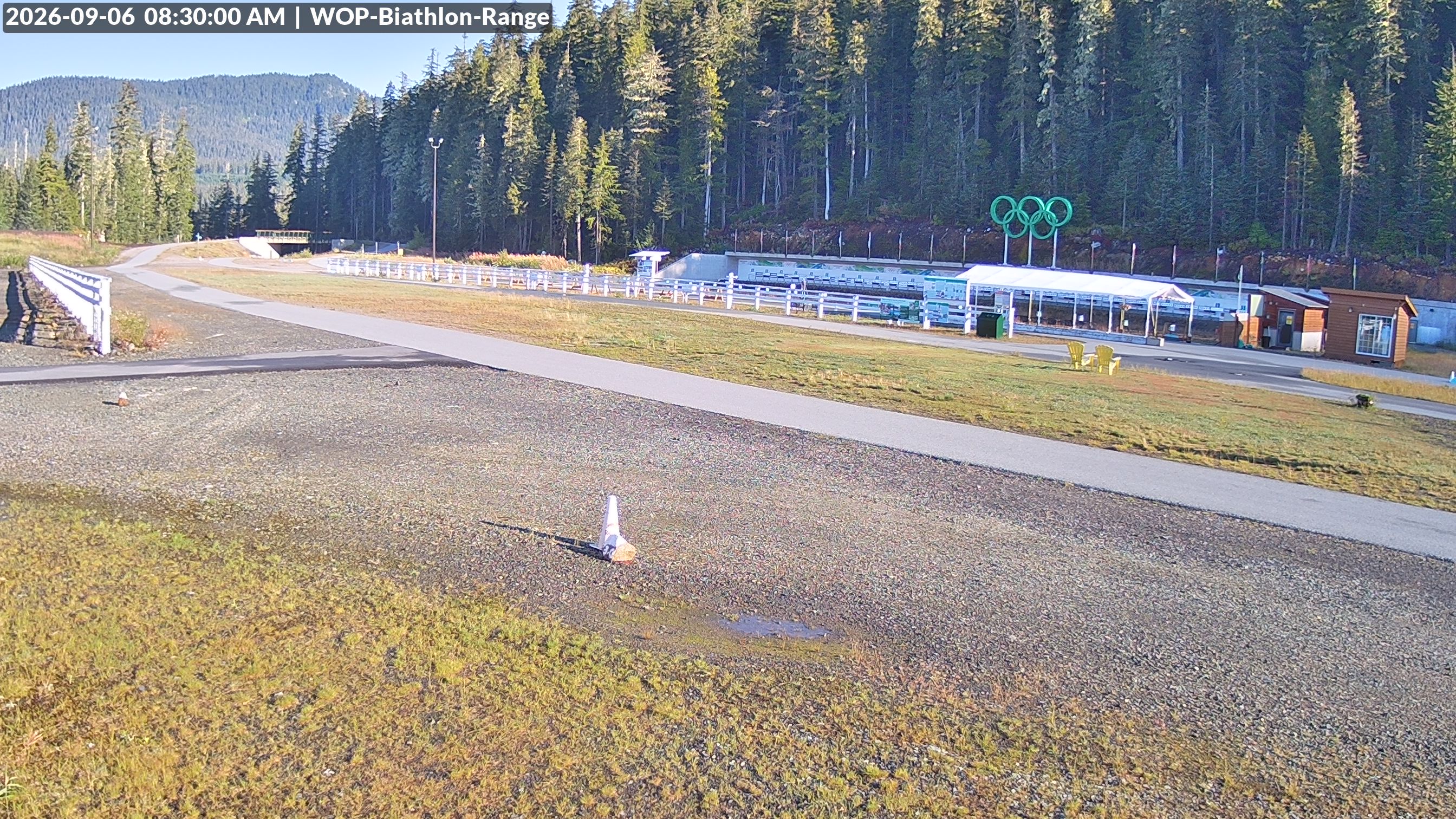 View looking North East to the Olympic Biathlon Range