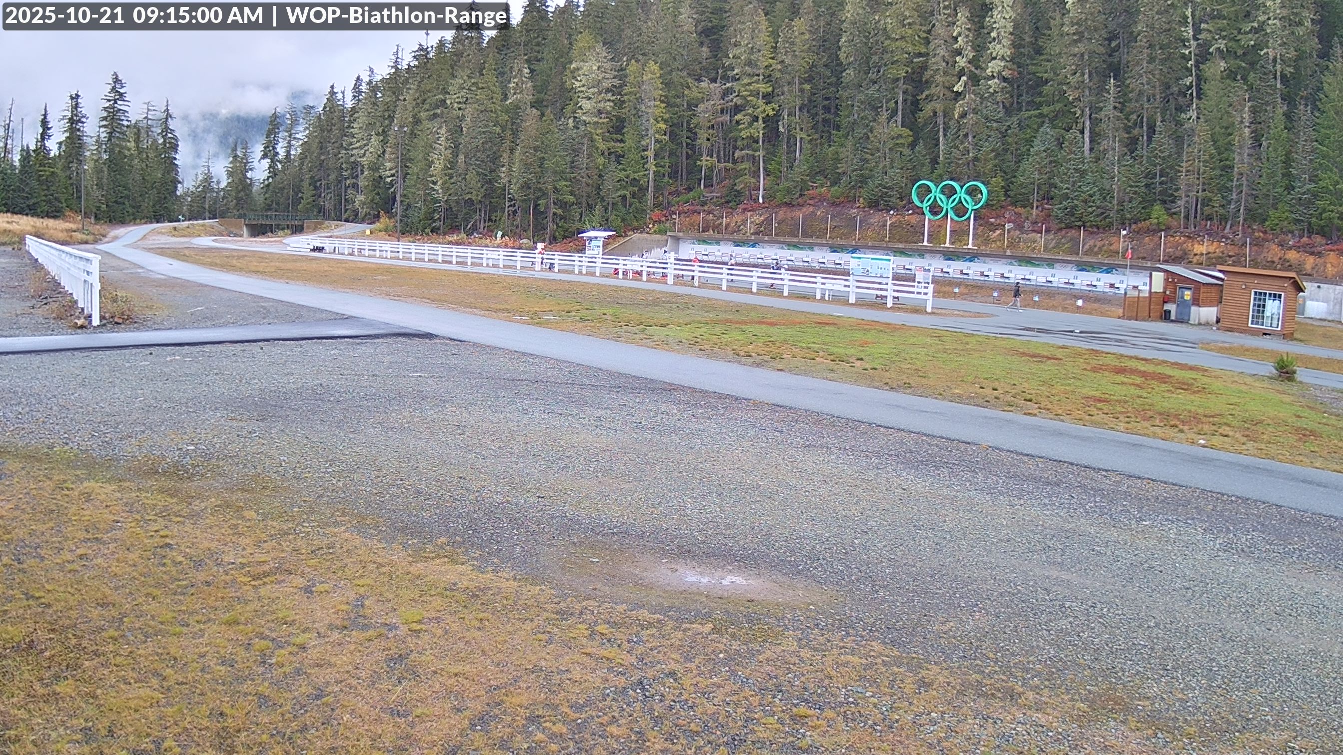 View looking North East to the Olympic Biathlon Range