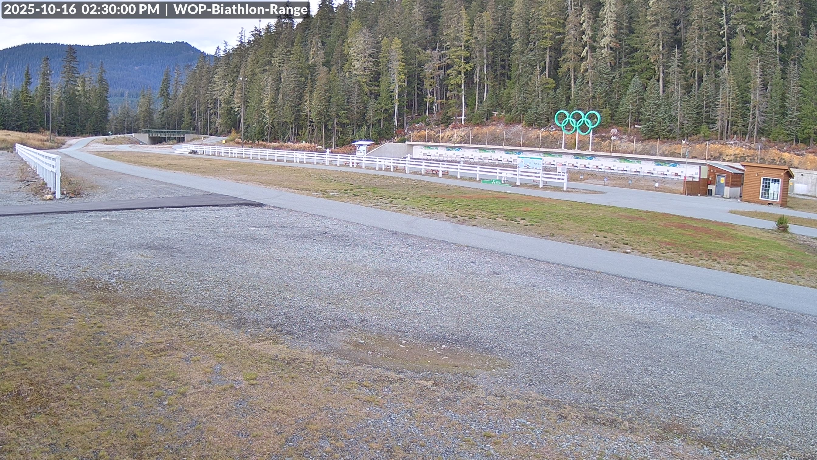 View looking North East to the Olympic Biathlon Range