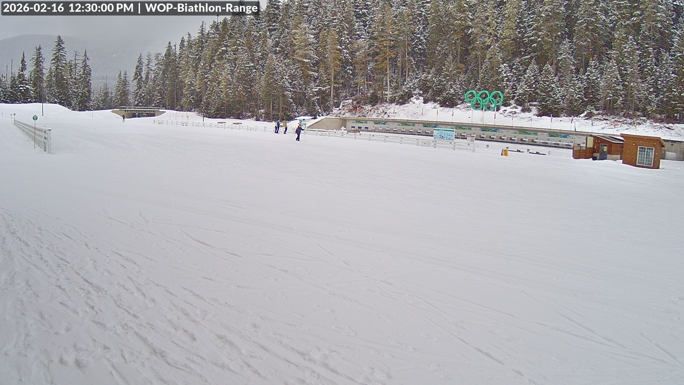 View looking North East to the Olympic Biathlon Range