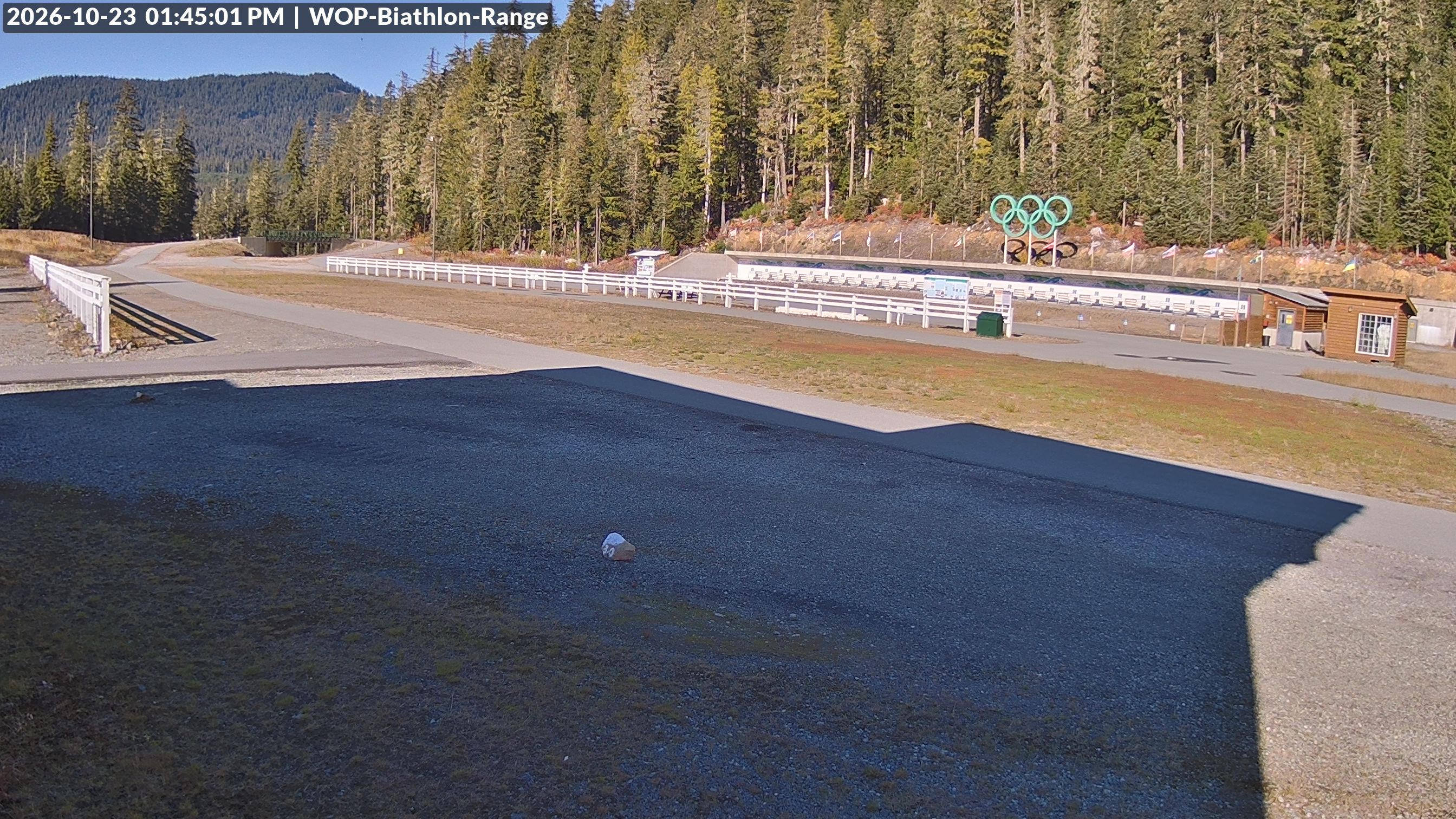 View looking North East to the Olympic Biathlon Range