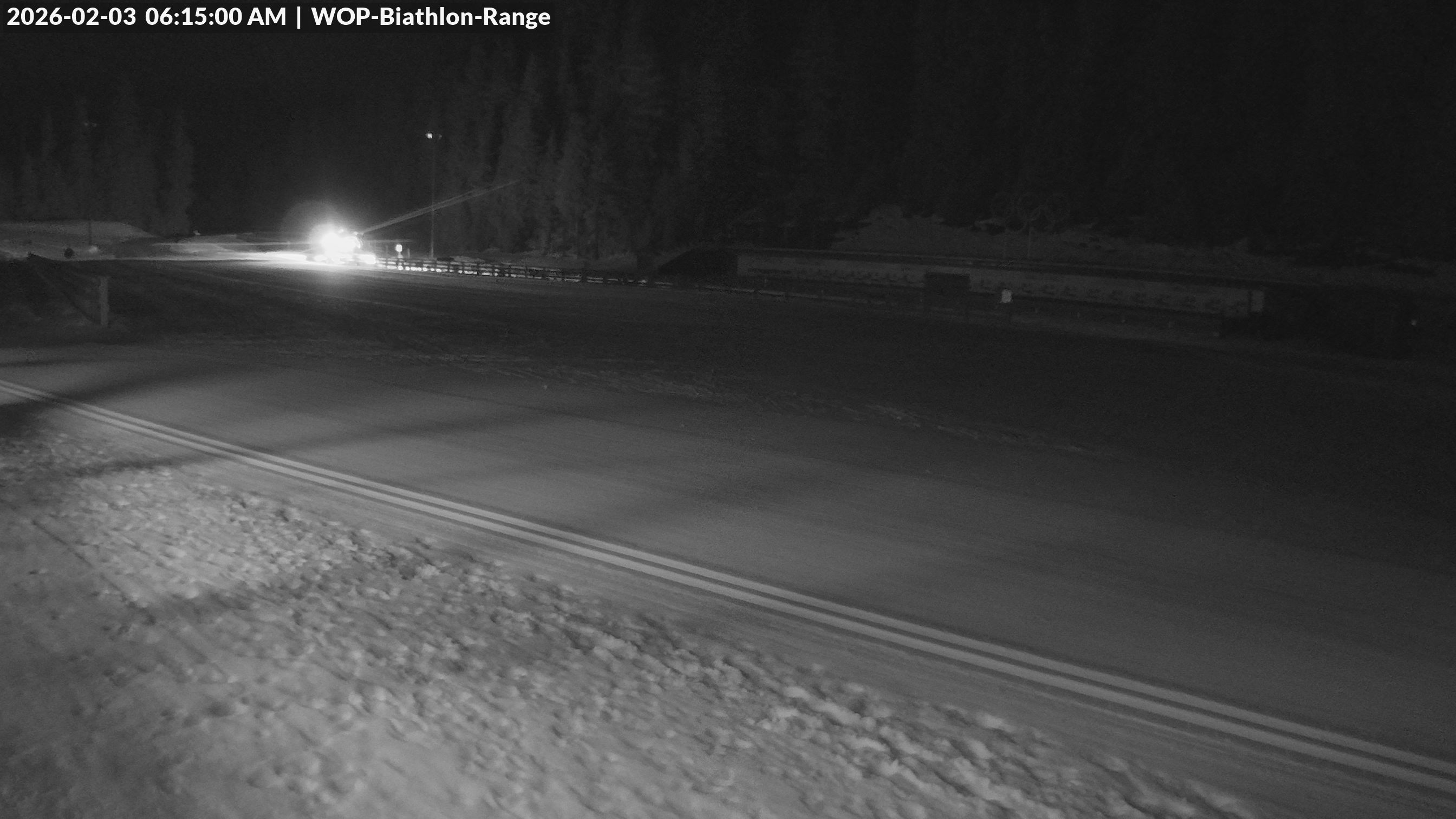 View looking North East to the Olympic Biathlon Range