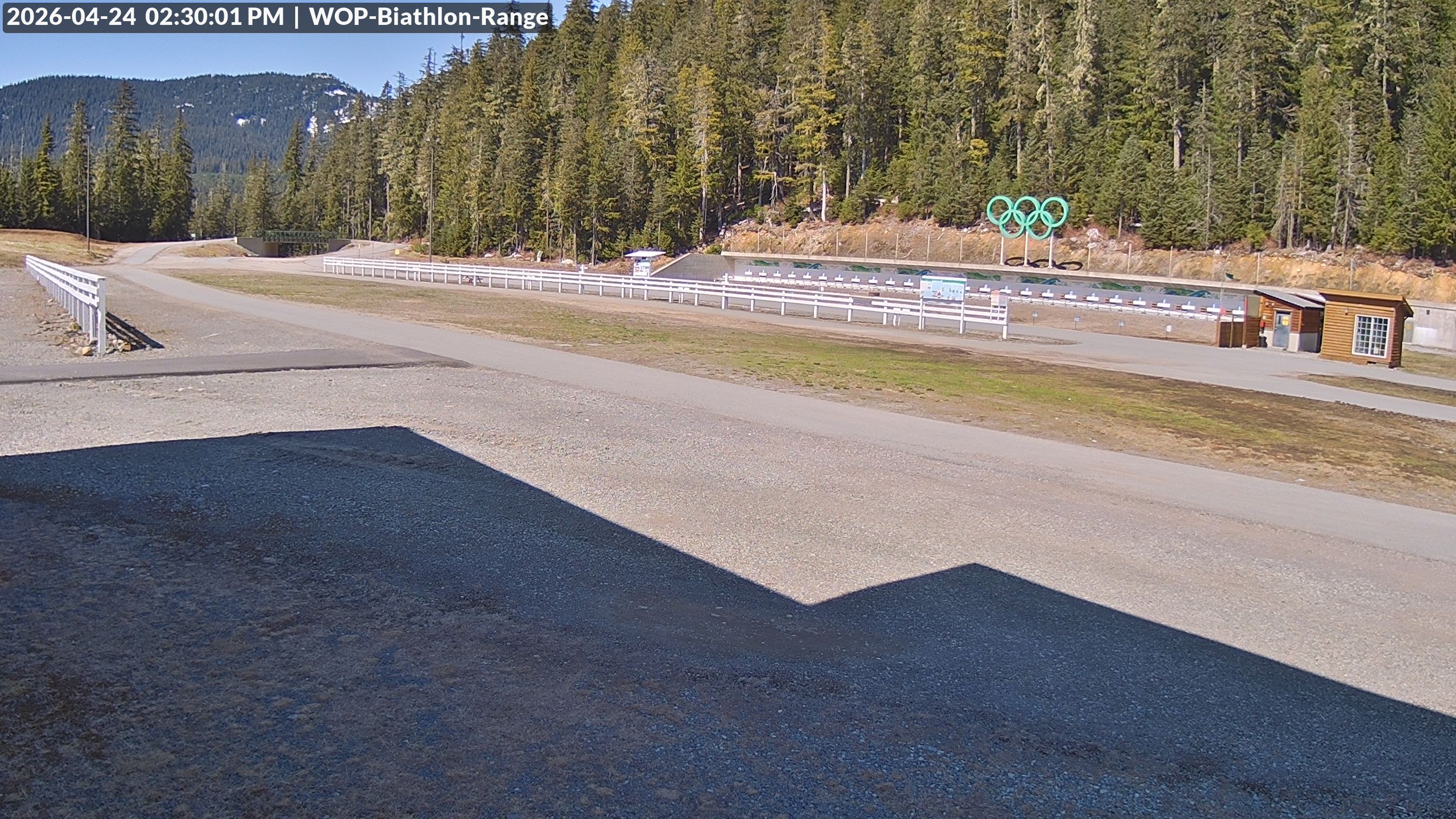 View looking North East to the Olympic Biathlon Range