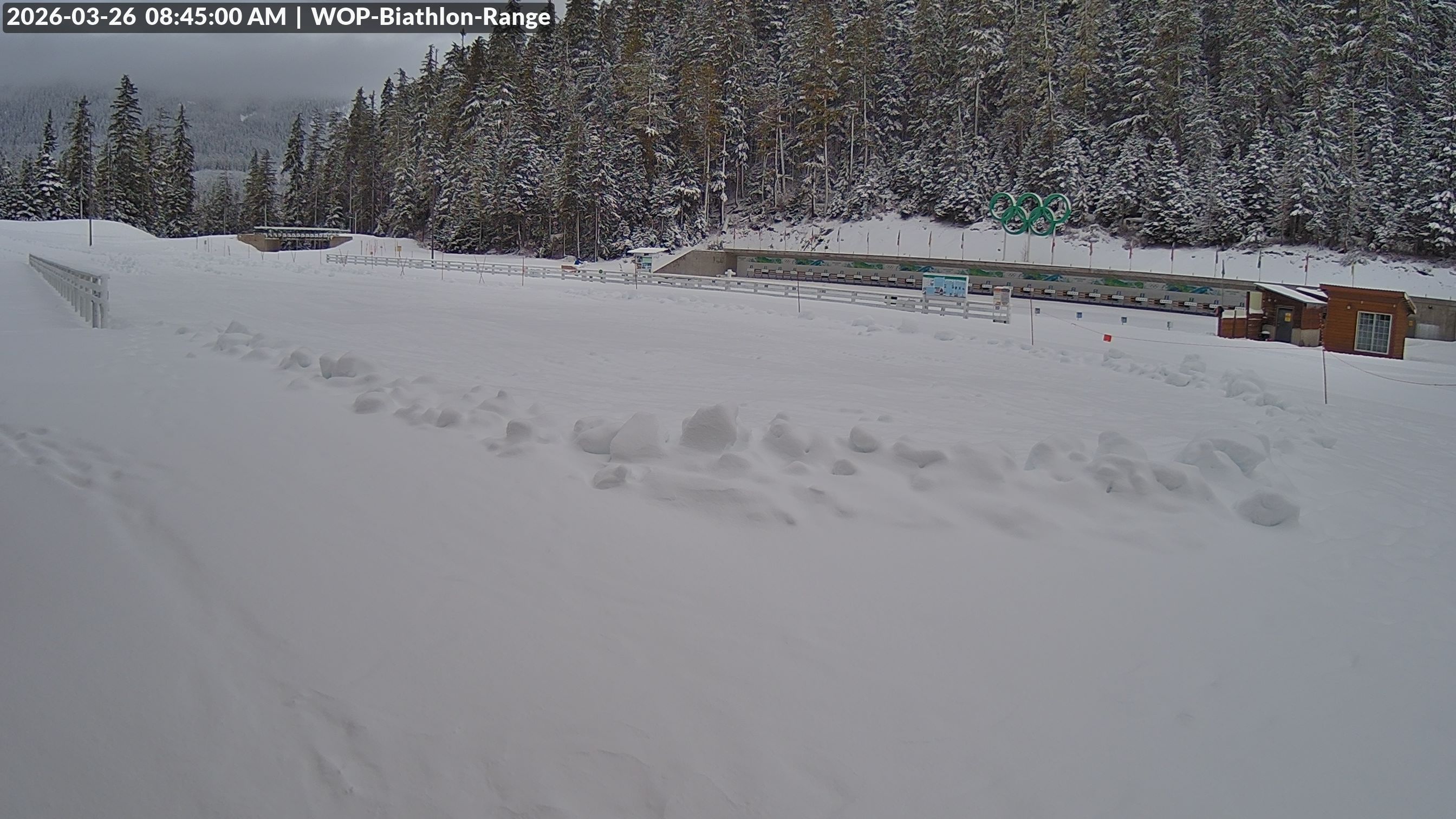 View looking North East to the Olympic Biathlon Range