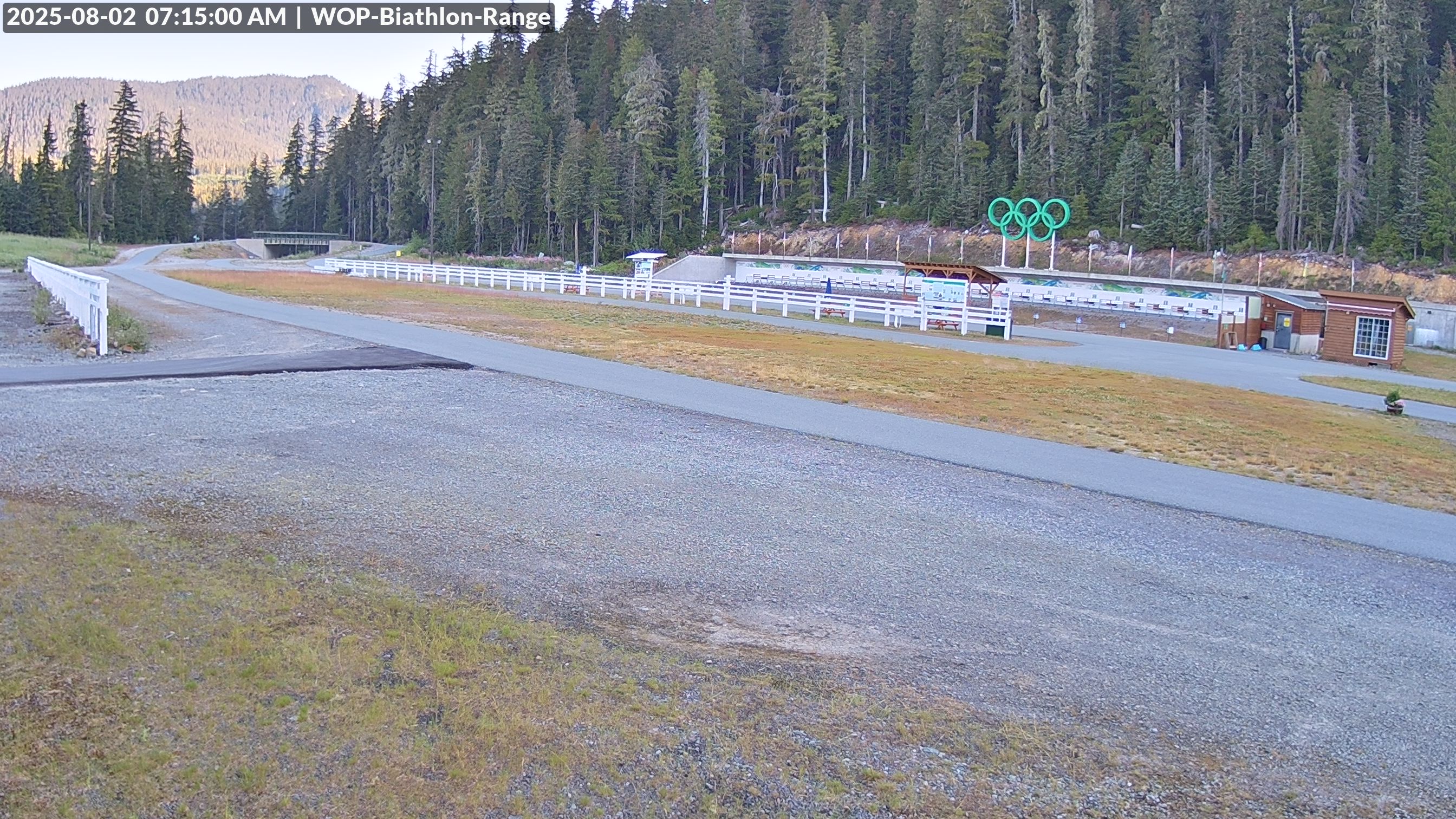 View looking North East to the Olympic Biathlon Range