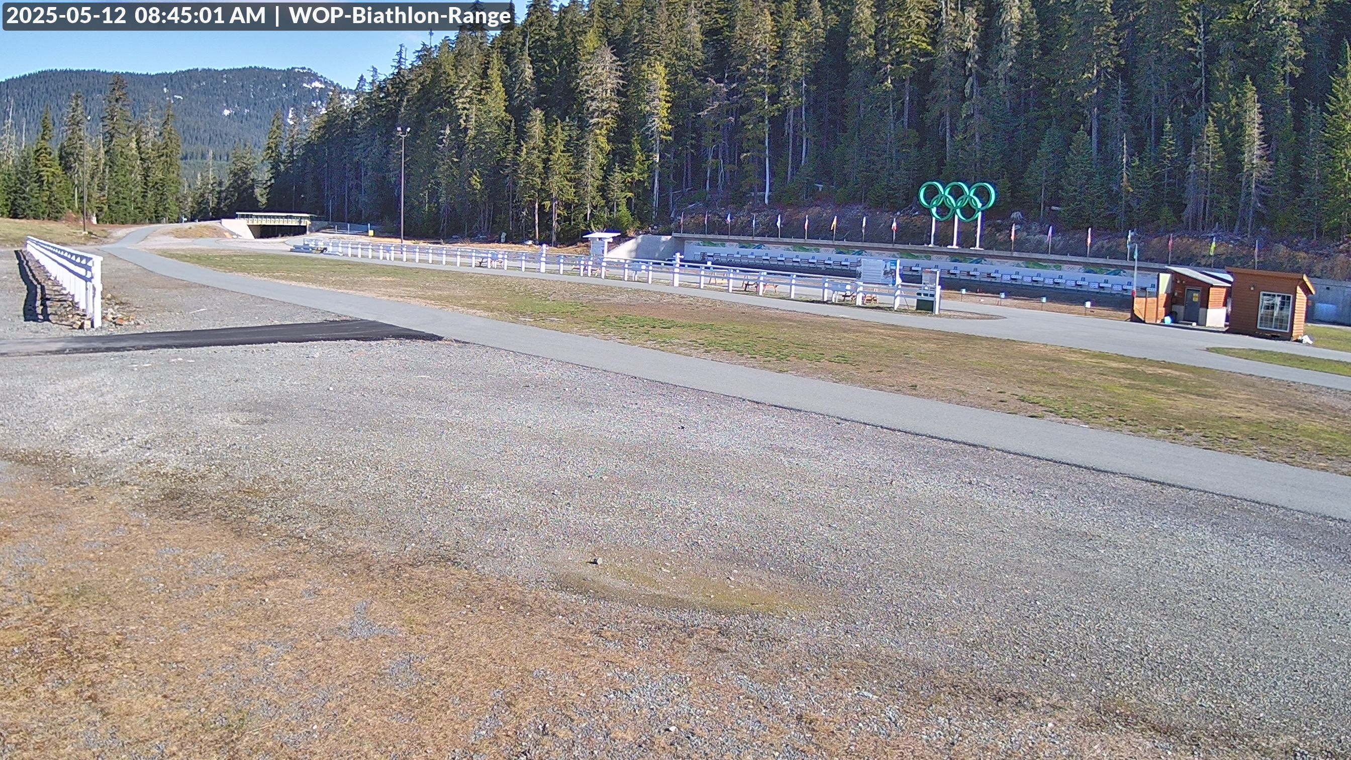 View looking North East to the Olympic Biathlon Range