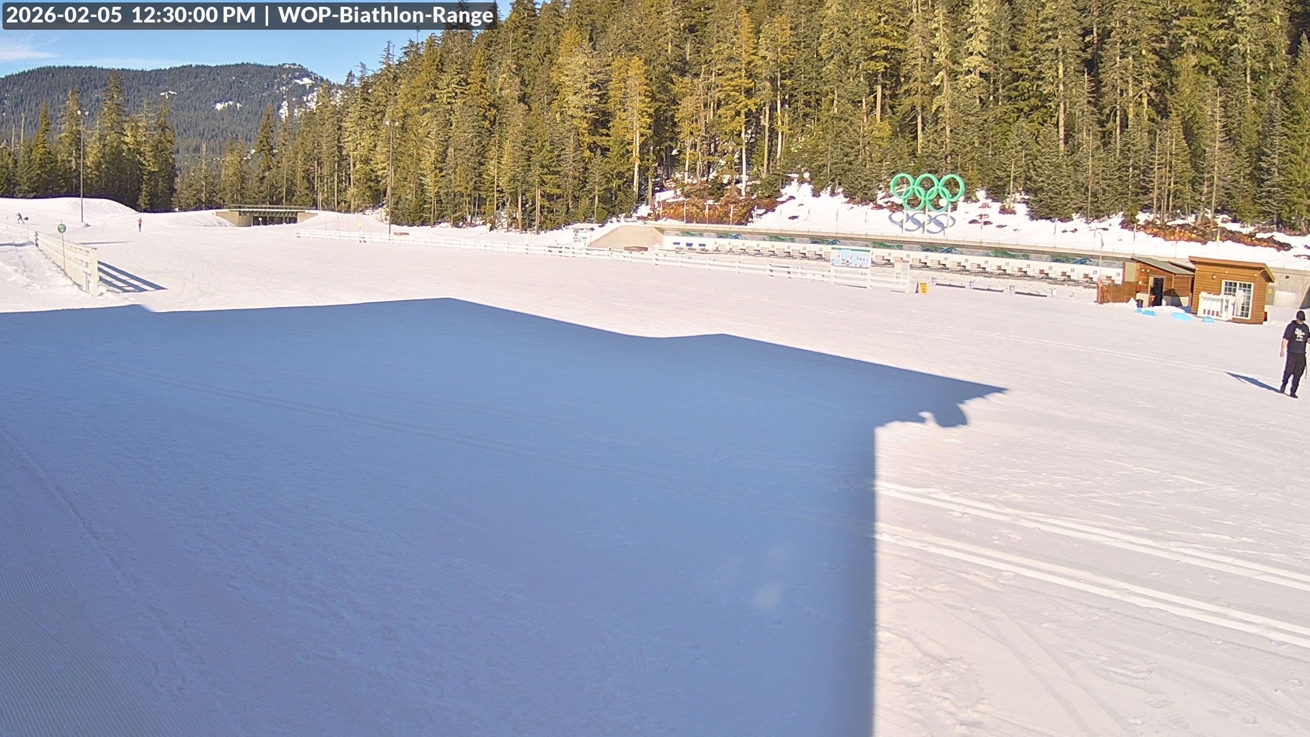 View looking North East to the Olympic Biathlon Range