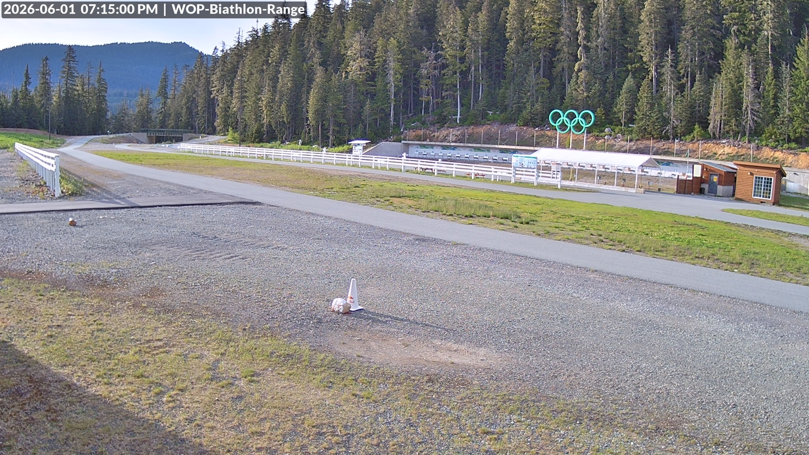 View looking North East to the Olympic Biathlon Range