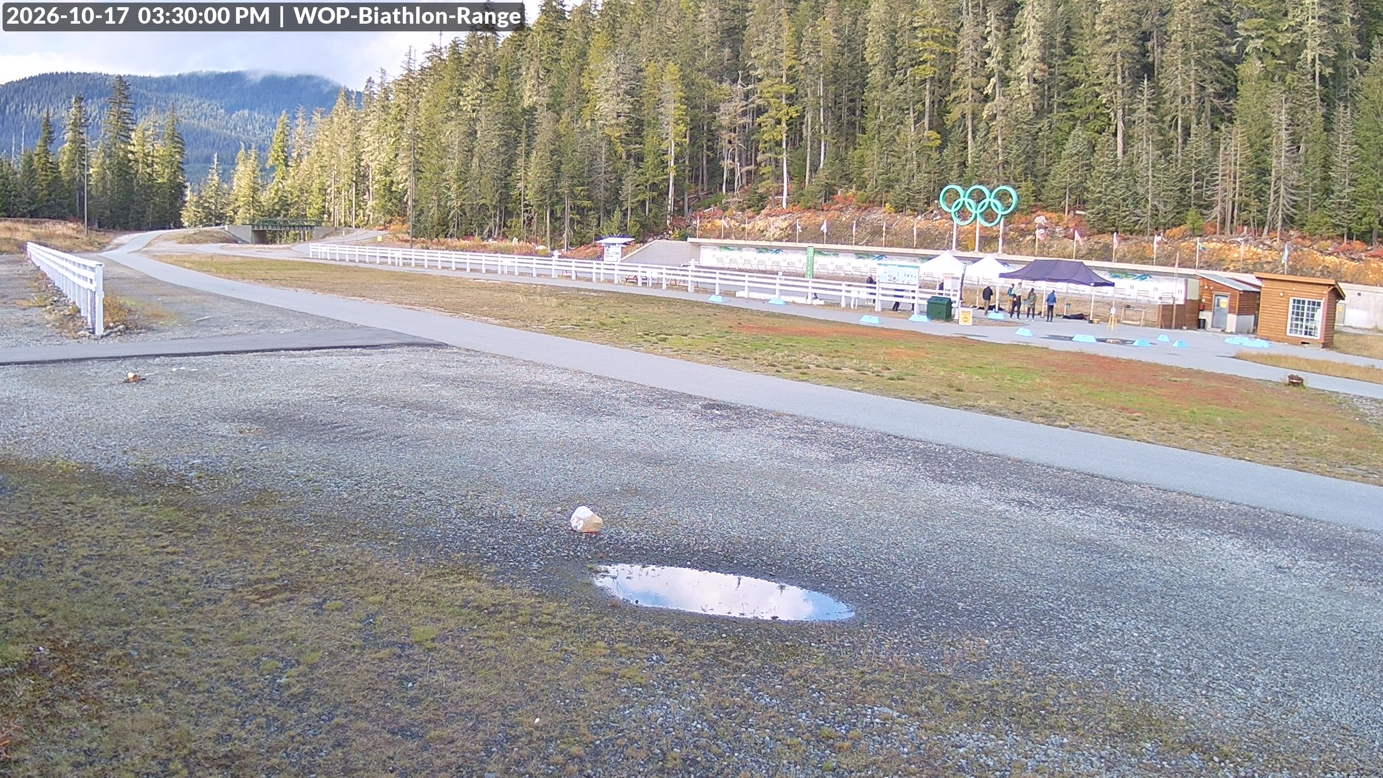 View looking North East to the Olympic Biathlon Range