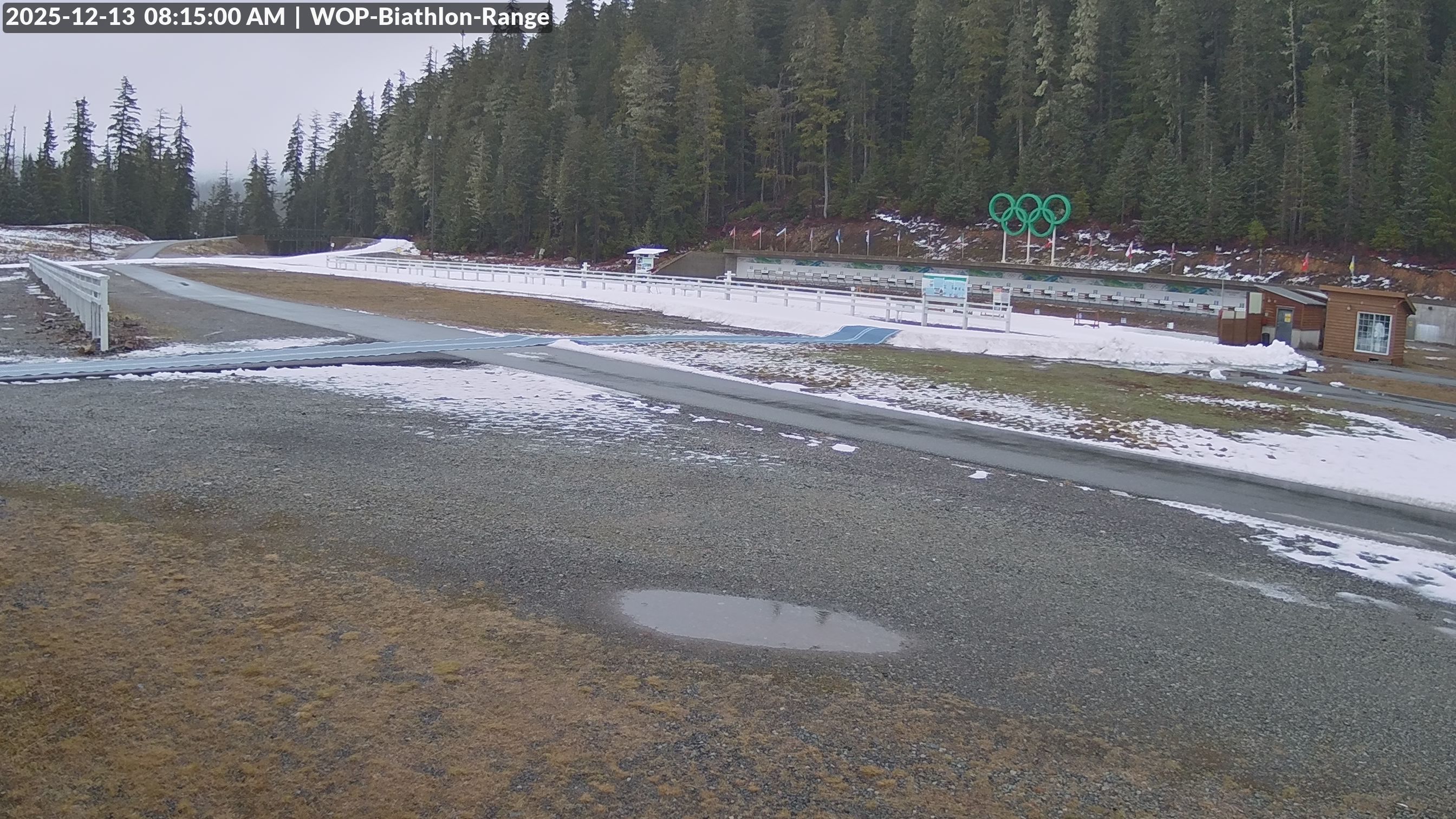 View looking North East to the Olympic Biathlon Range