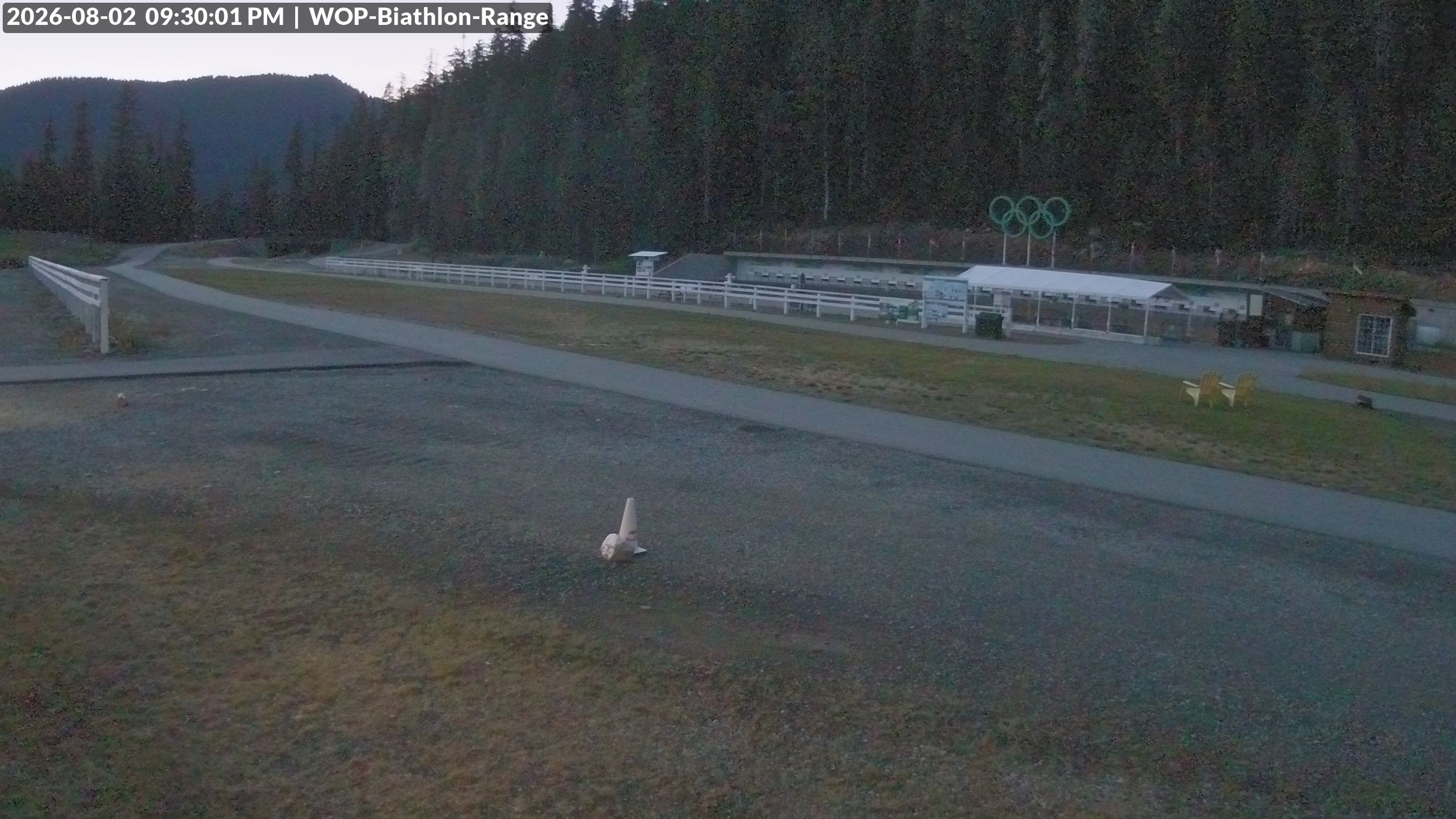 View looking North East to the Olympic Biathlon Range