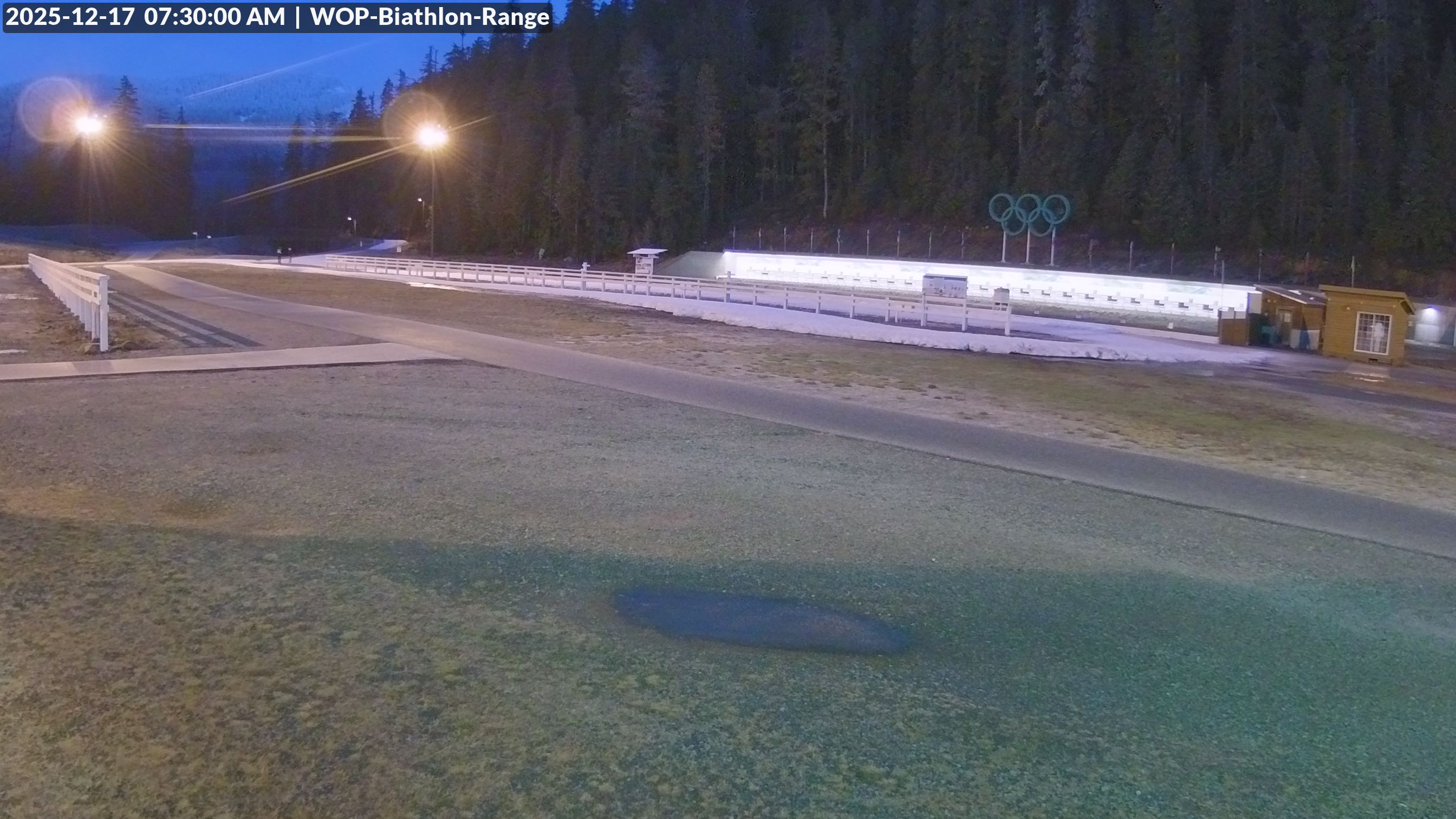 View looking North East to the Olympic Biathlon Range