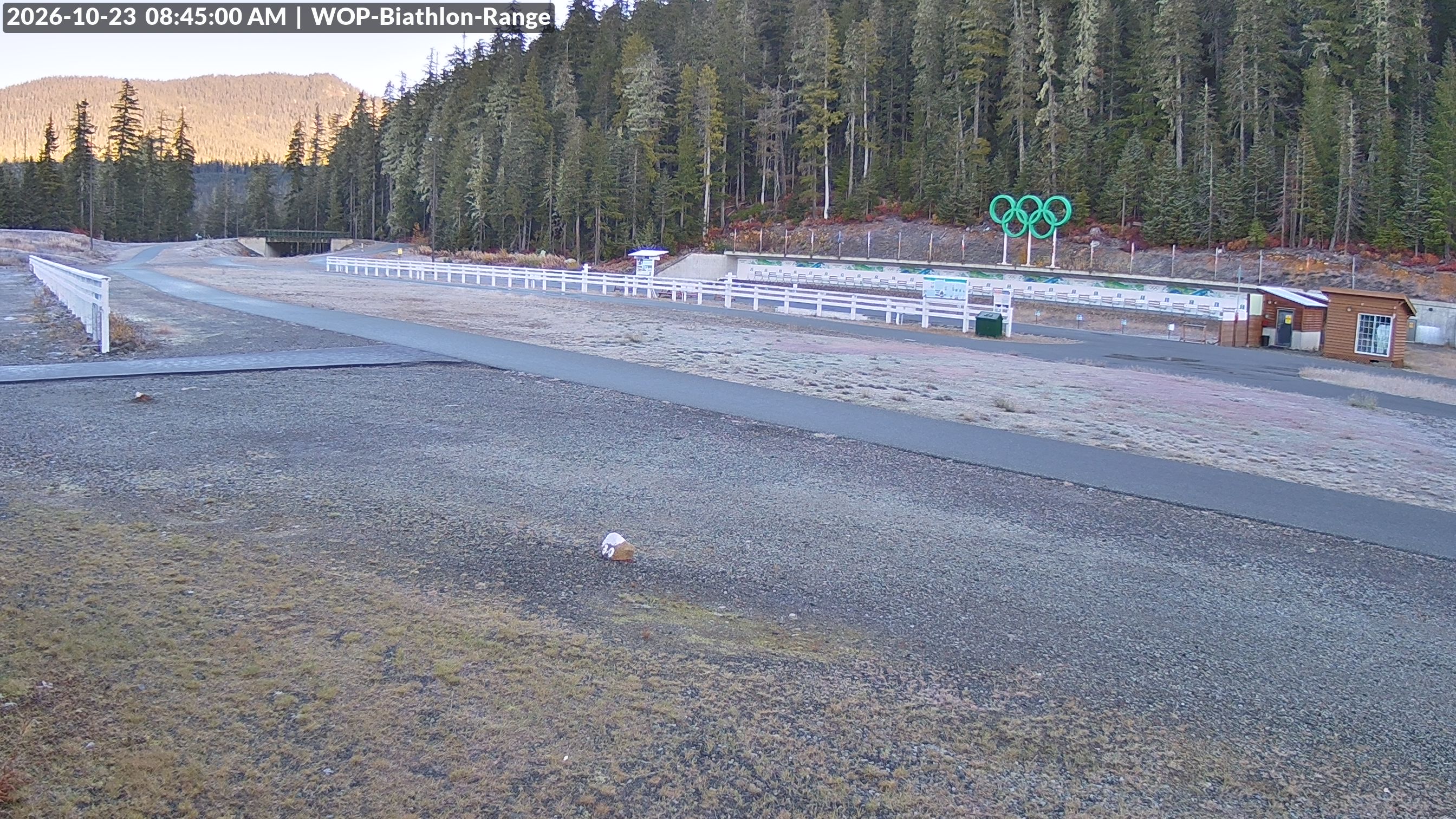 View looking North East to the Olympic Biathlon Range