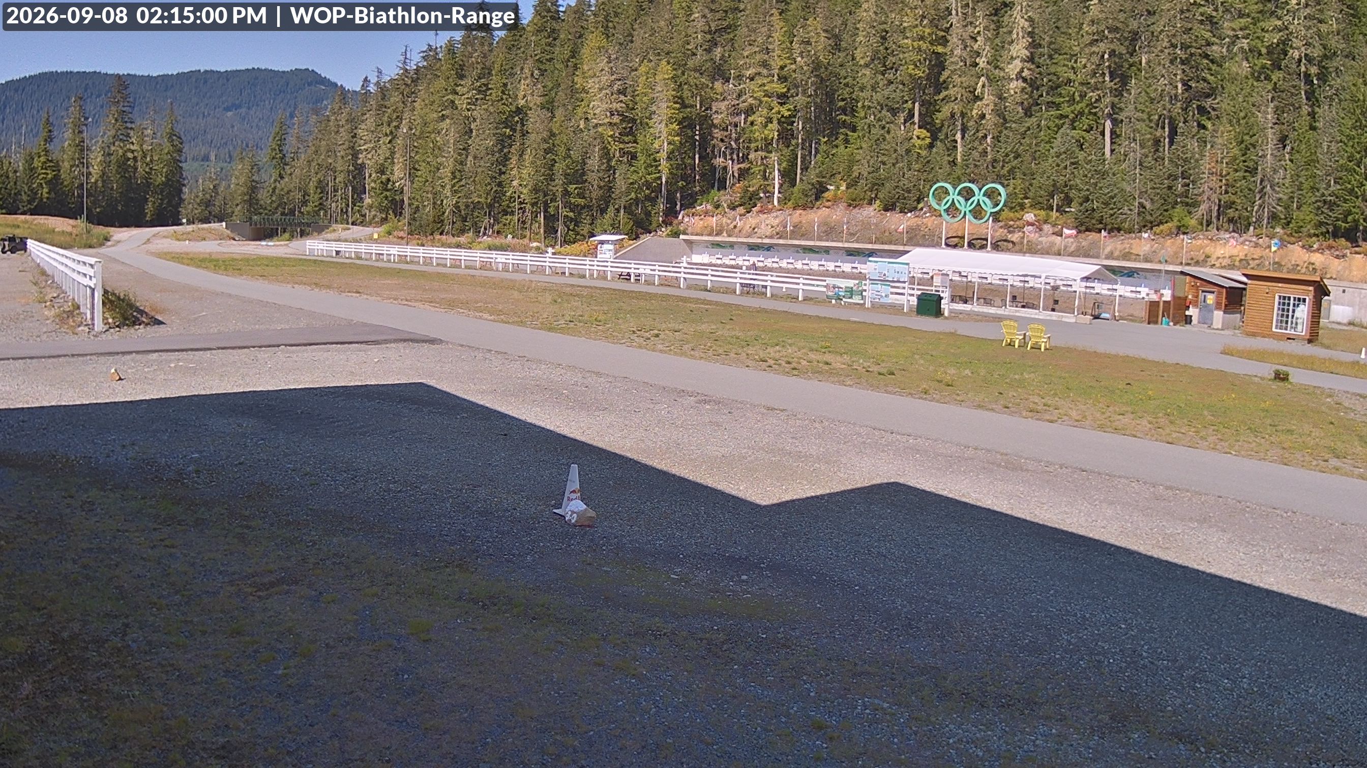View looking North East to the Olympic Biathlon Range