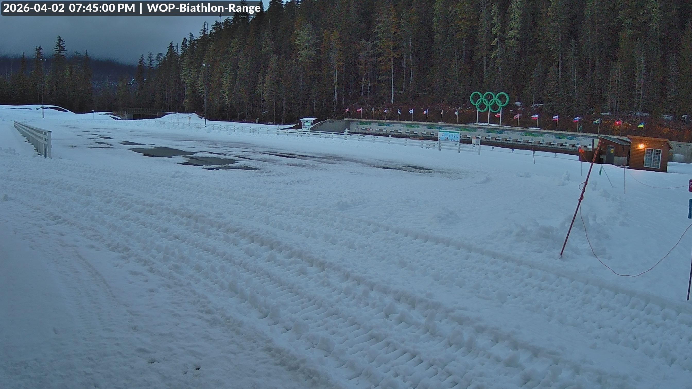 View looking North East to the Olympic Biathlon Range