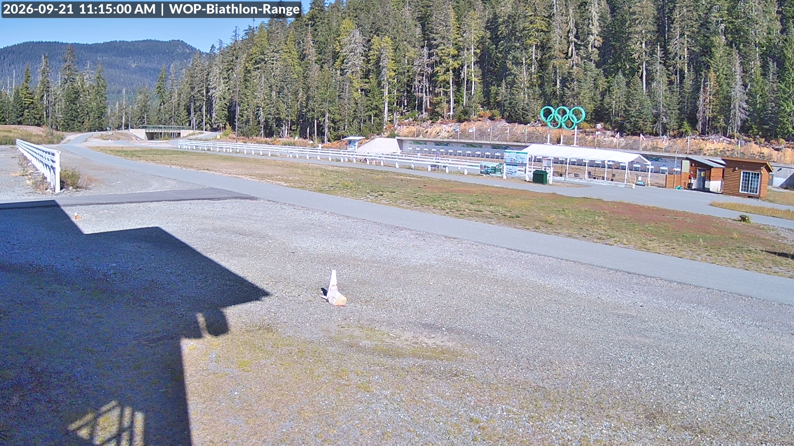View looking North East to the Olympic Biathlon Range