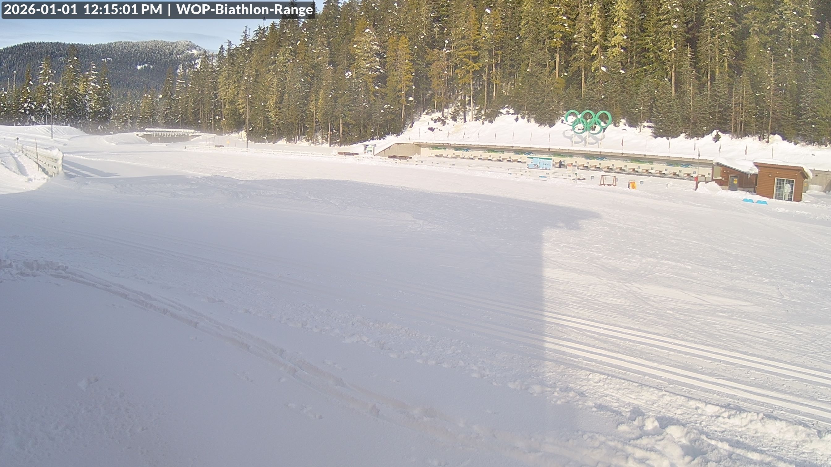 View looking North East to the Olympic Biathlon Range