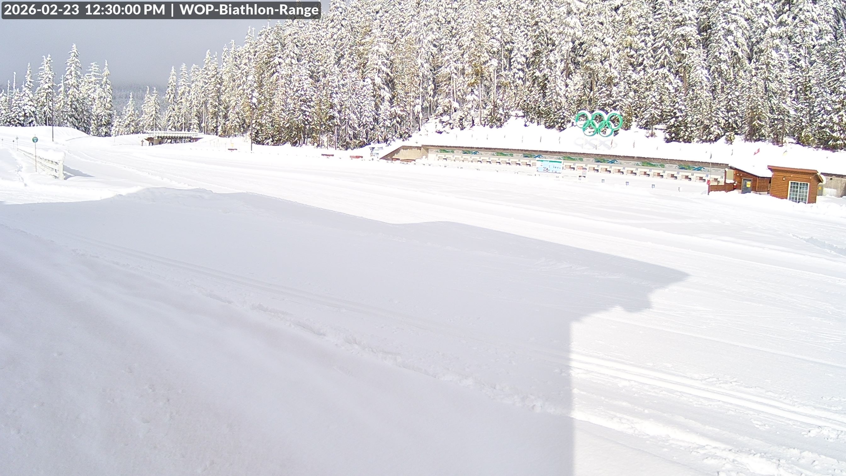 View looking North East to the Olympic Biathlon Range