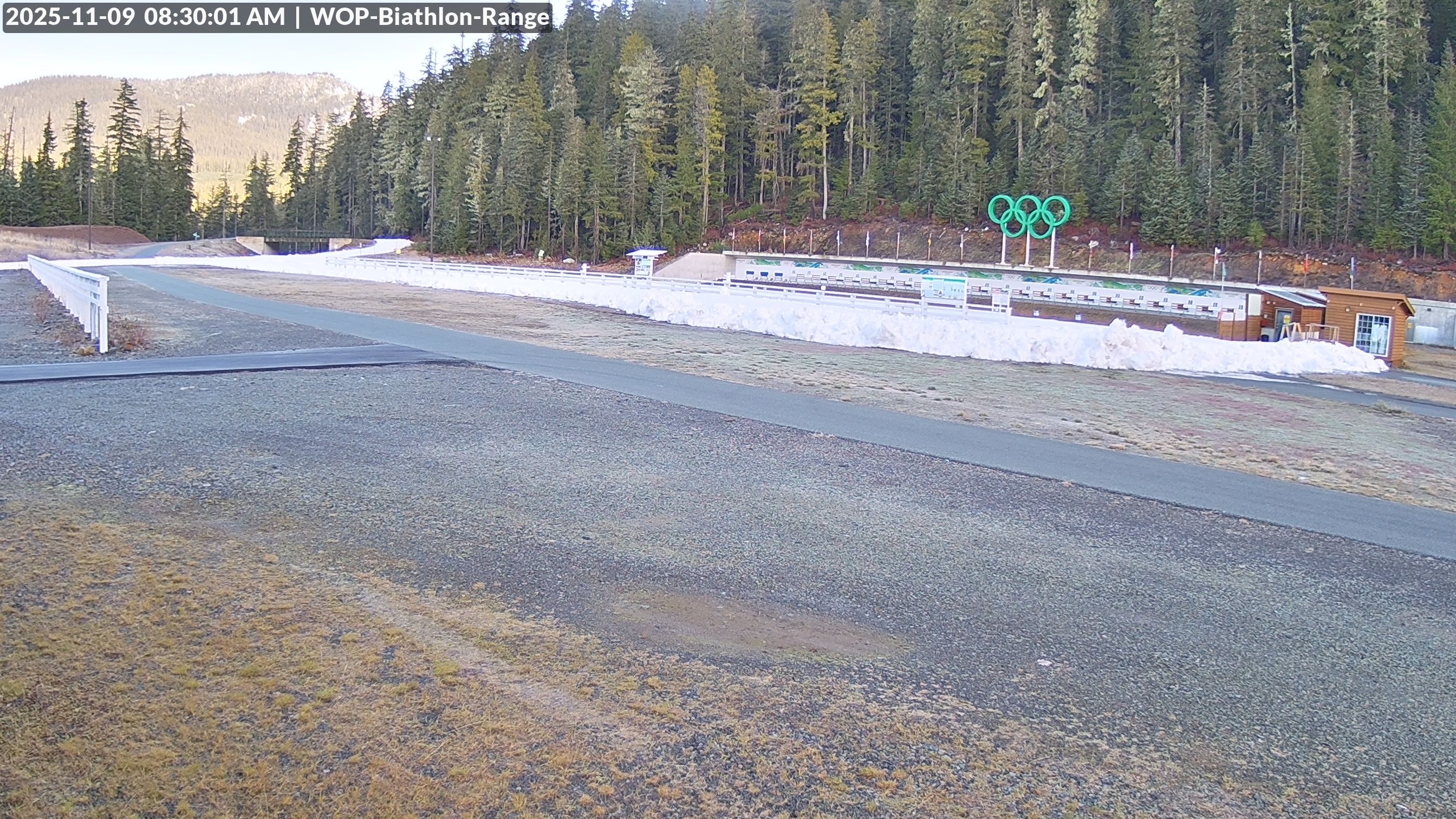 View looking North East to the Olympic Biathlon Range