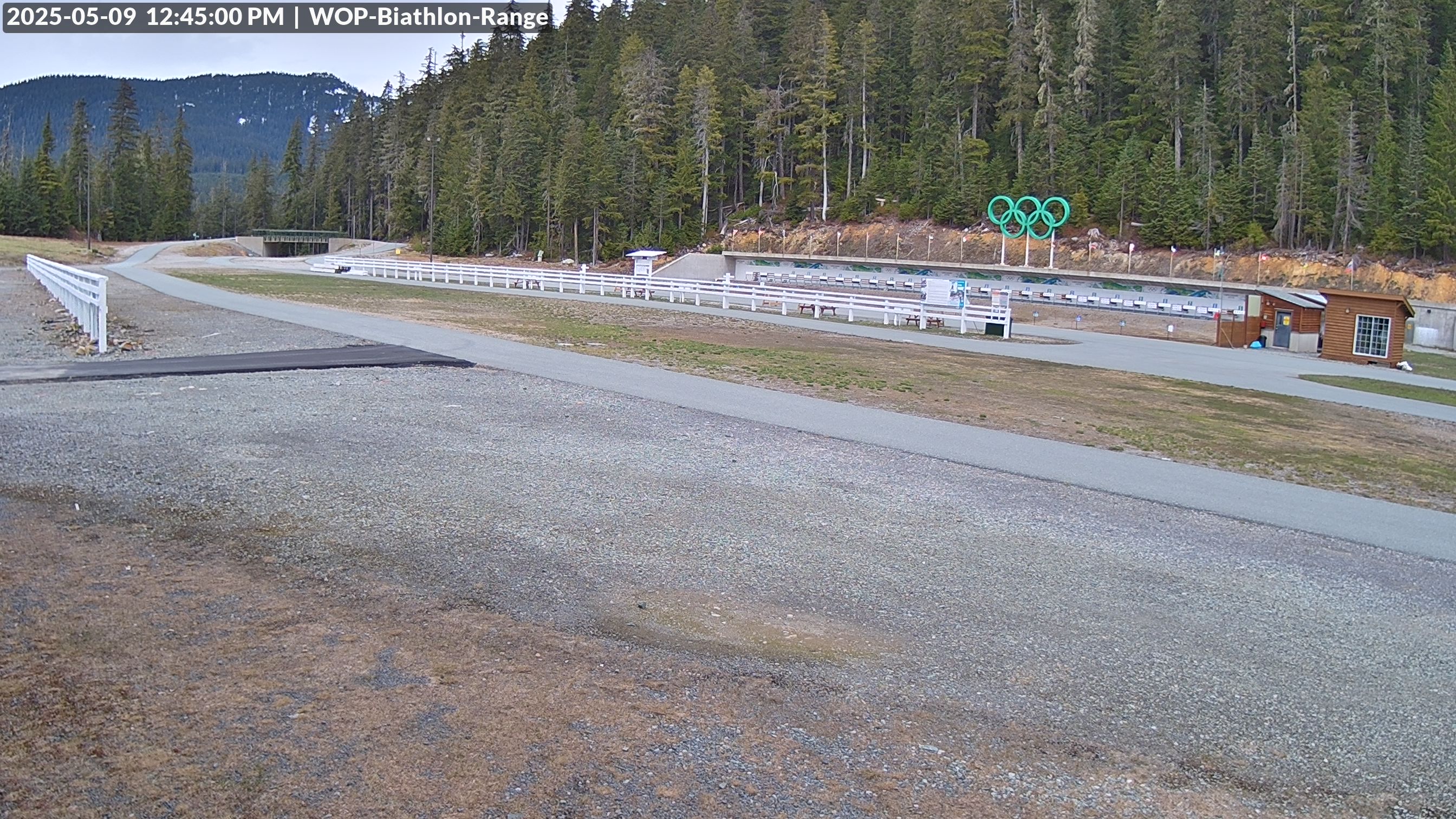 View looking North East to the Olympic Biathlon Range