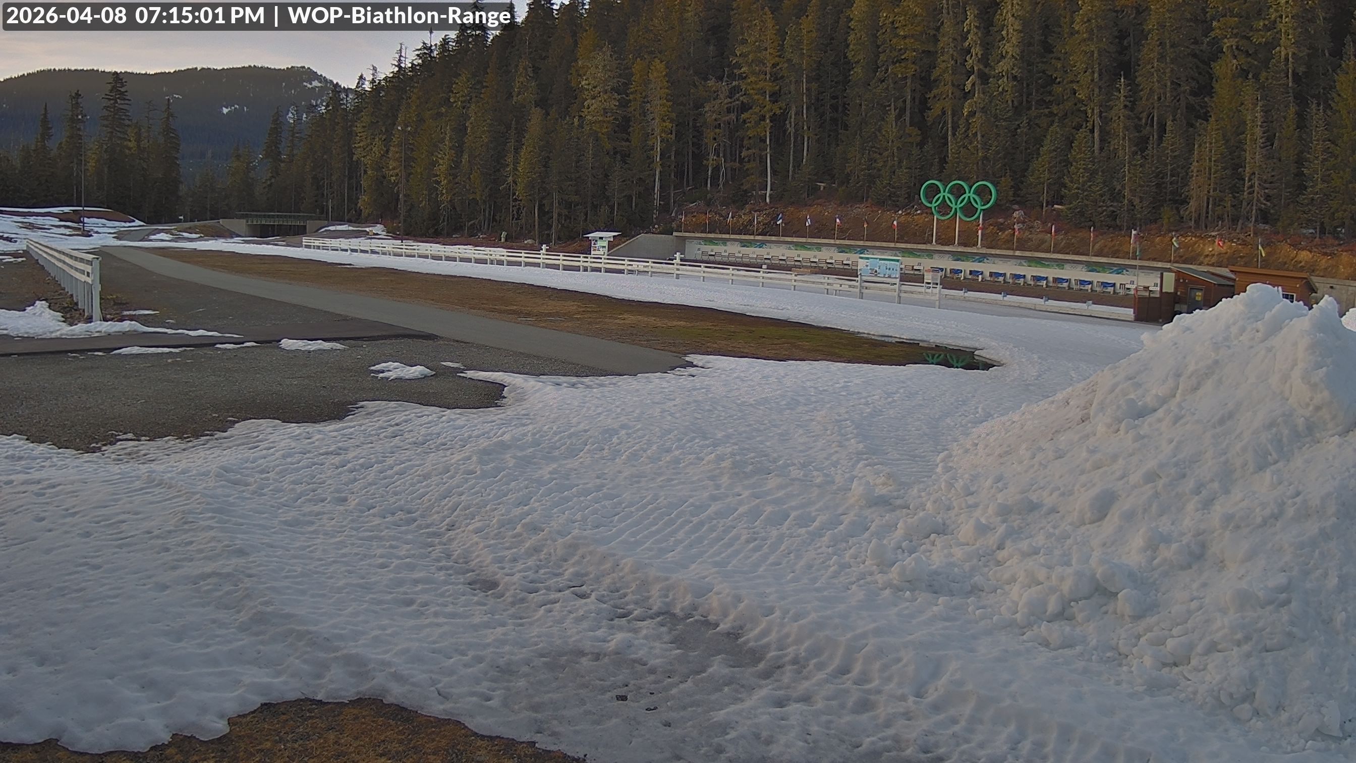 View looking North East to the Olympic Biathlon Range