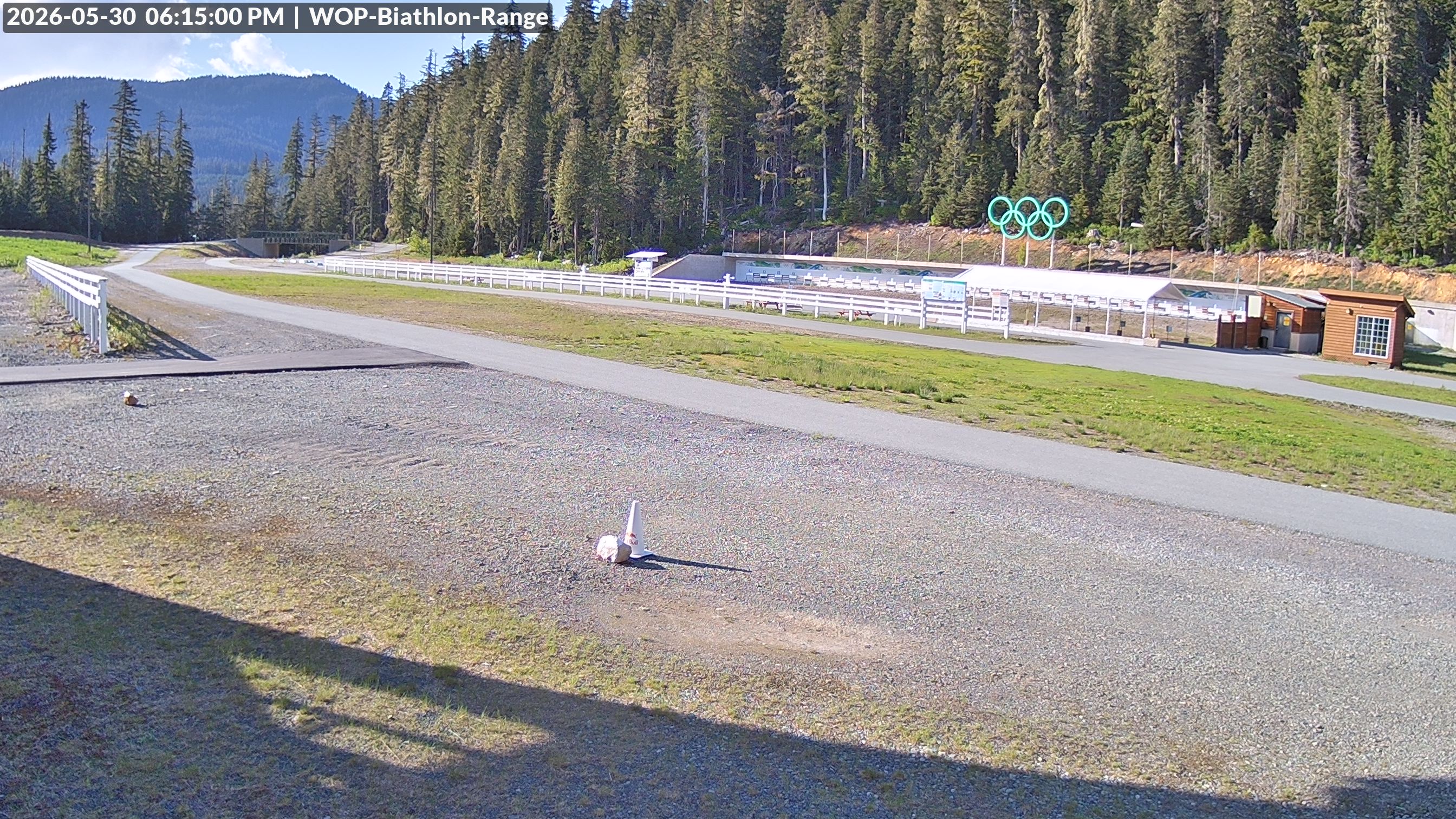 View looking North East to the Olympic Biathlon Range