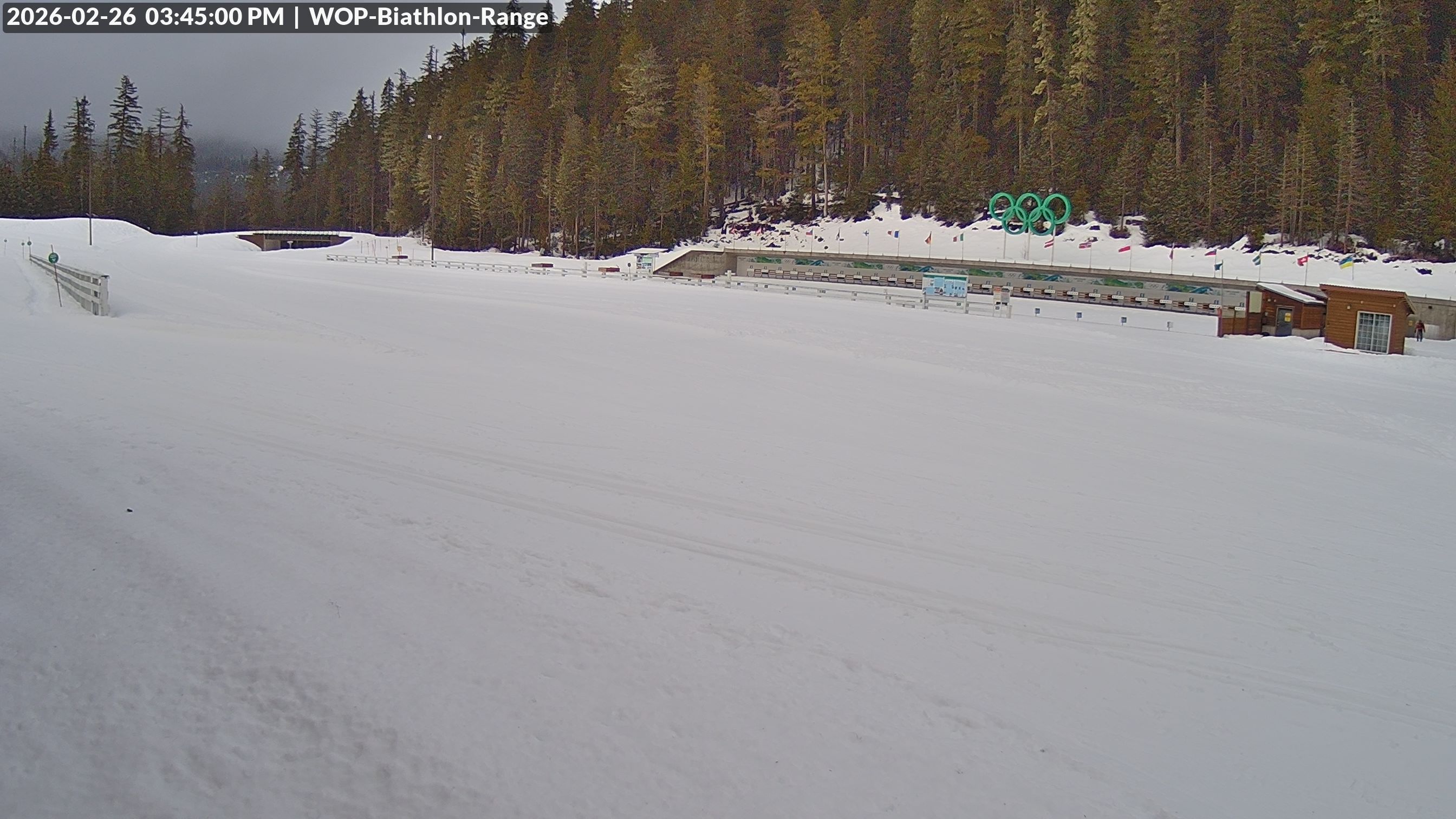 View looking North East to the Olympic Biathlon Range