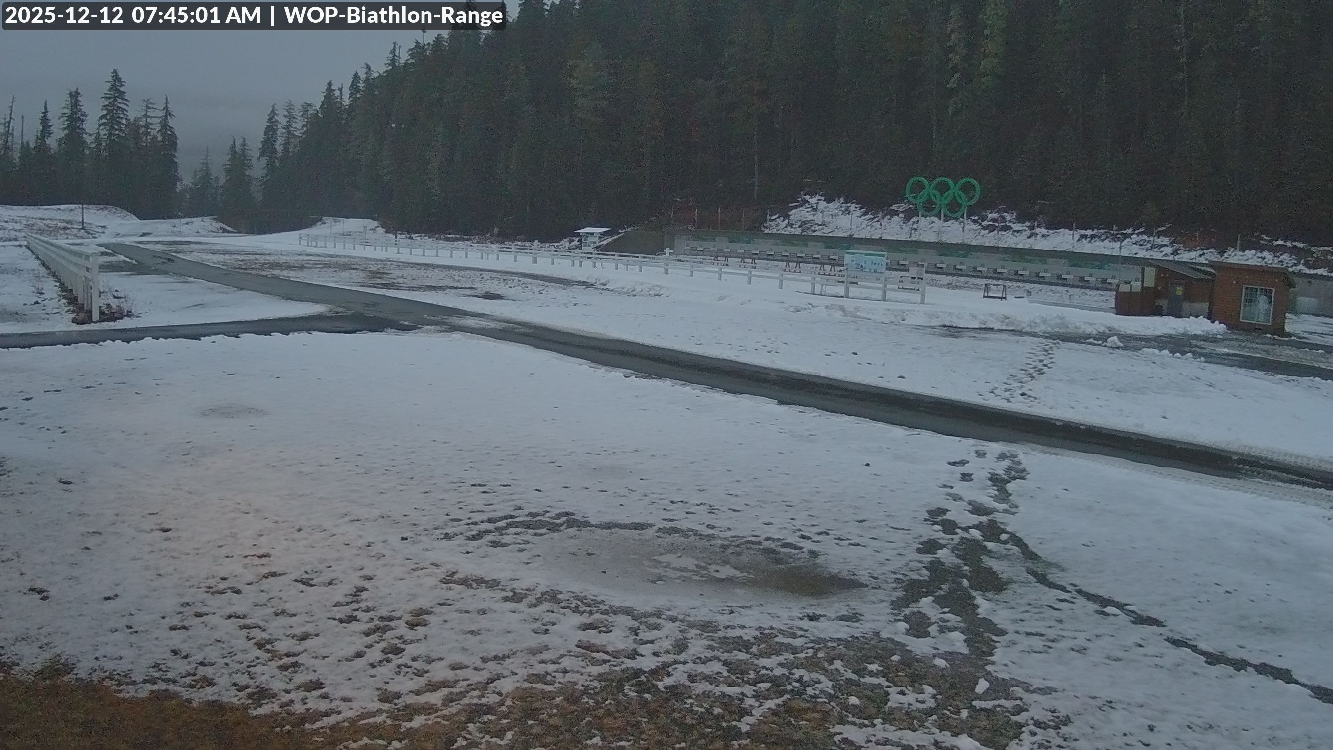 View looking North East to the Olympic Biathlon Range