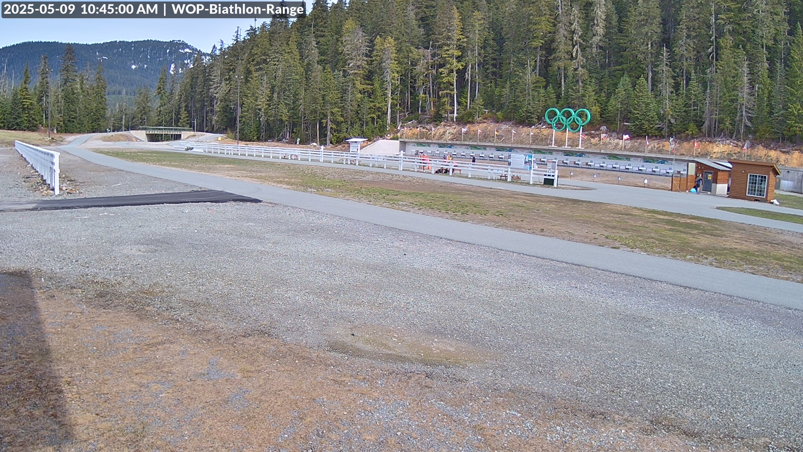 View looking North East to the Olympic Biathlon Range