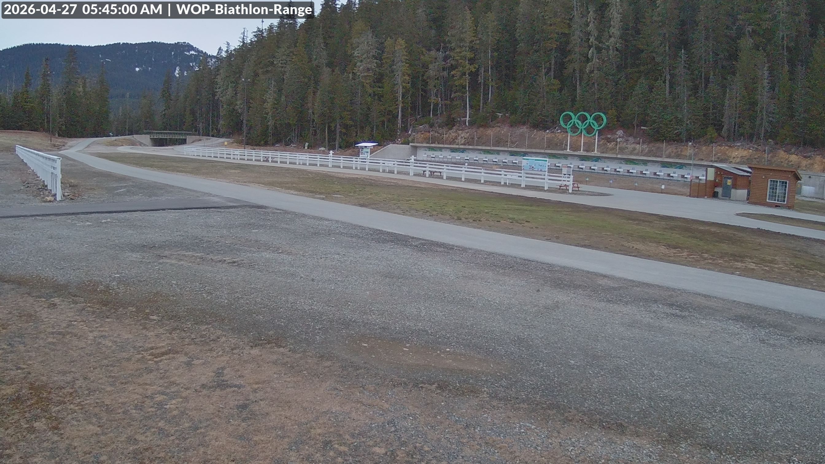 View looking North East to the Olympic Biathlon Range
