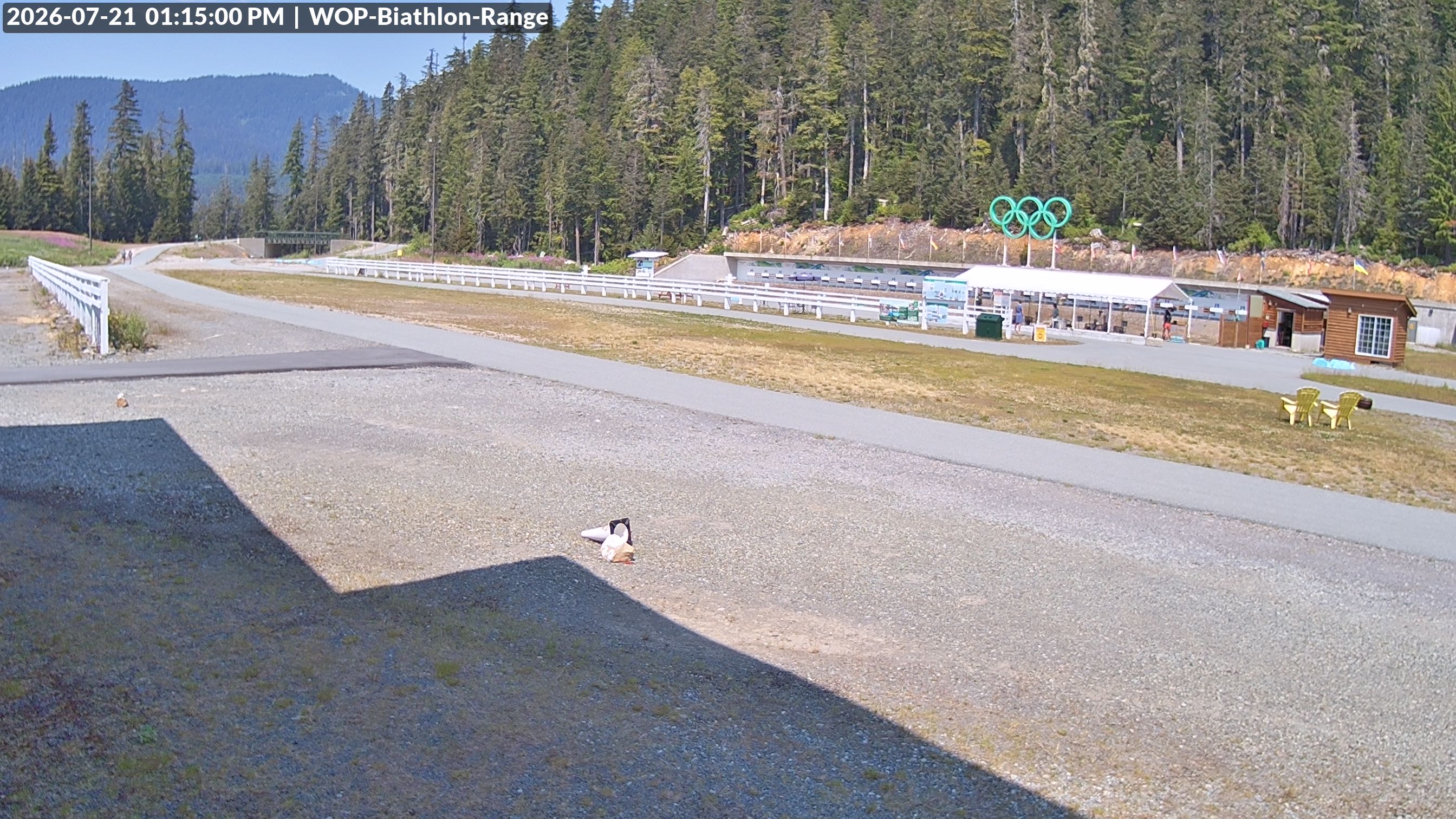 View looking North East to the Olympic Biathlon Range
