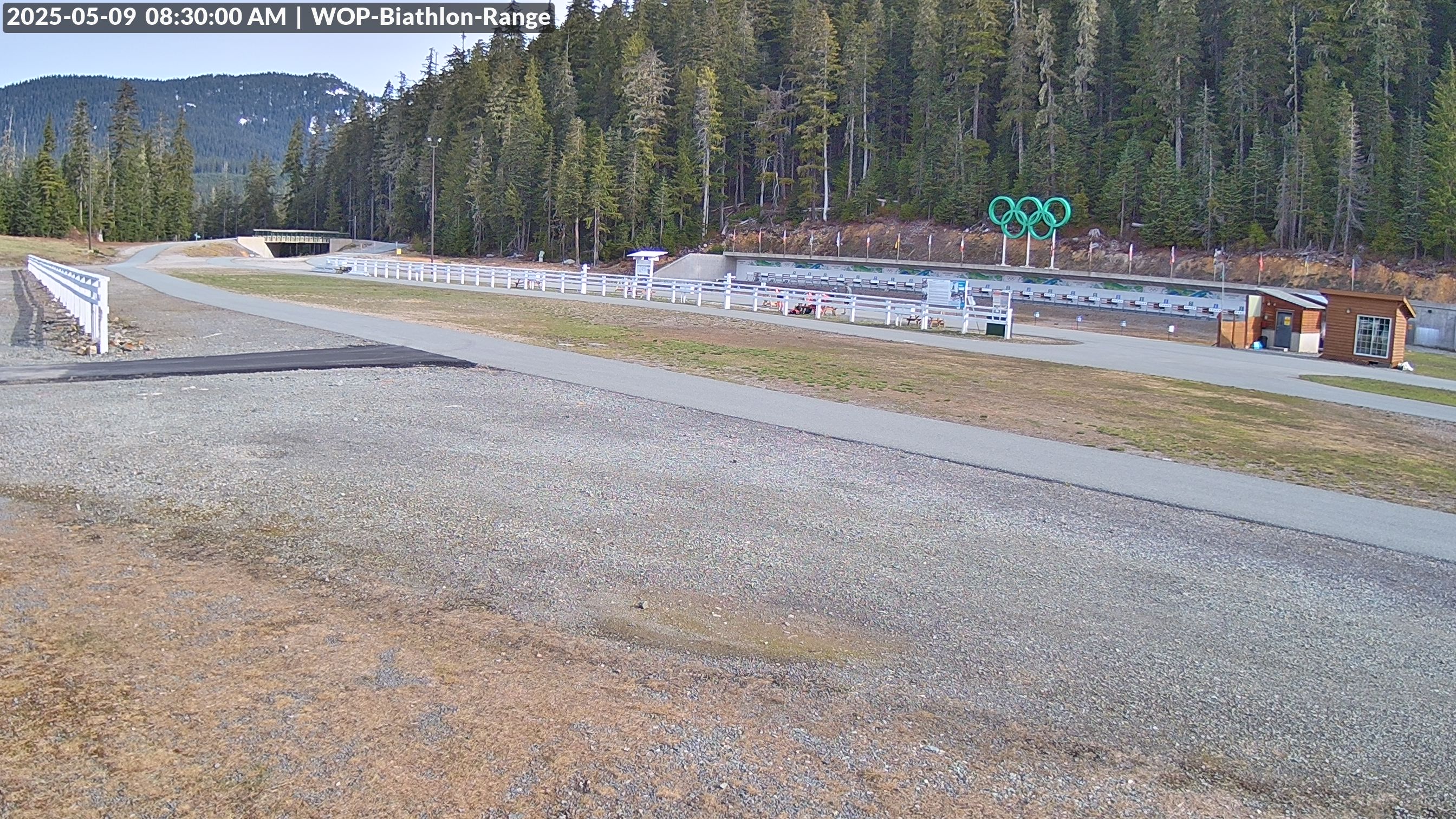 View looking North East to the Olympic Biathlon Range