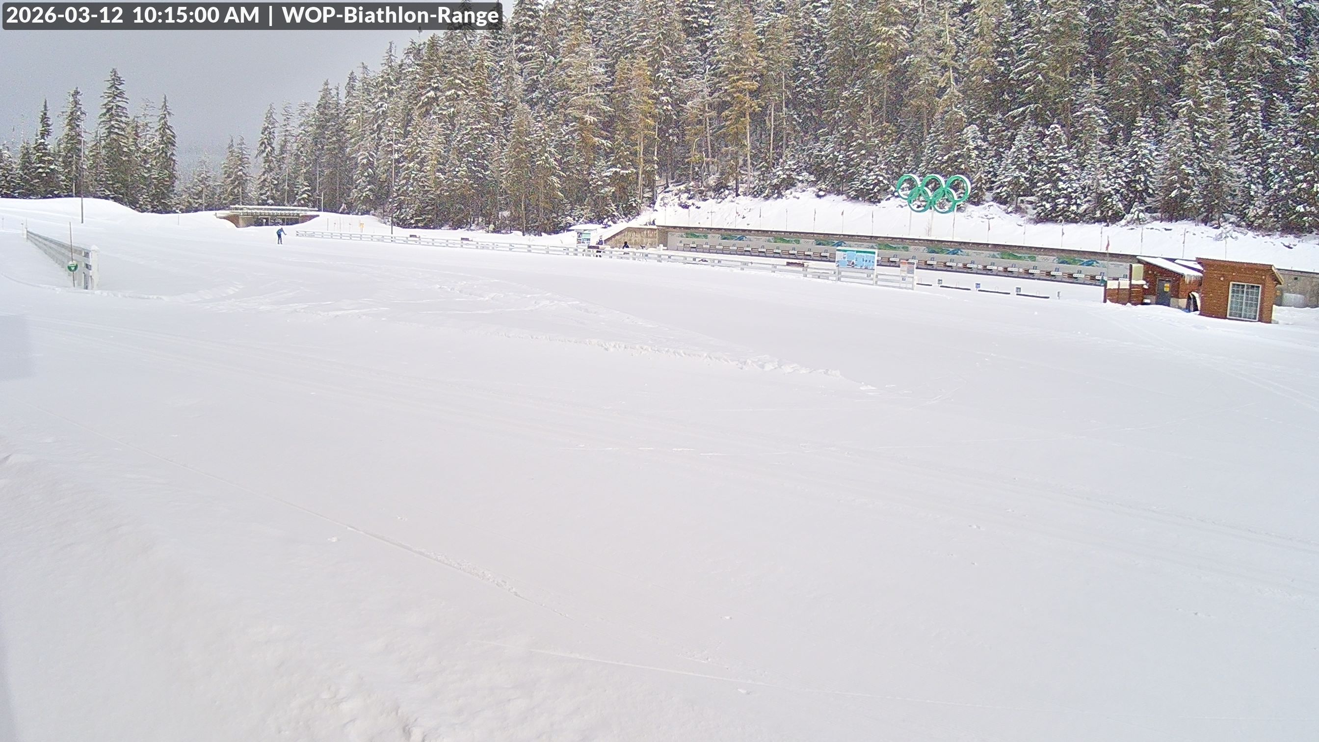View looking North East to the Olympic Biathlon Range