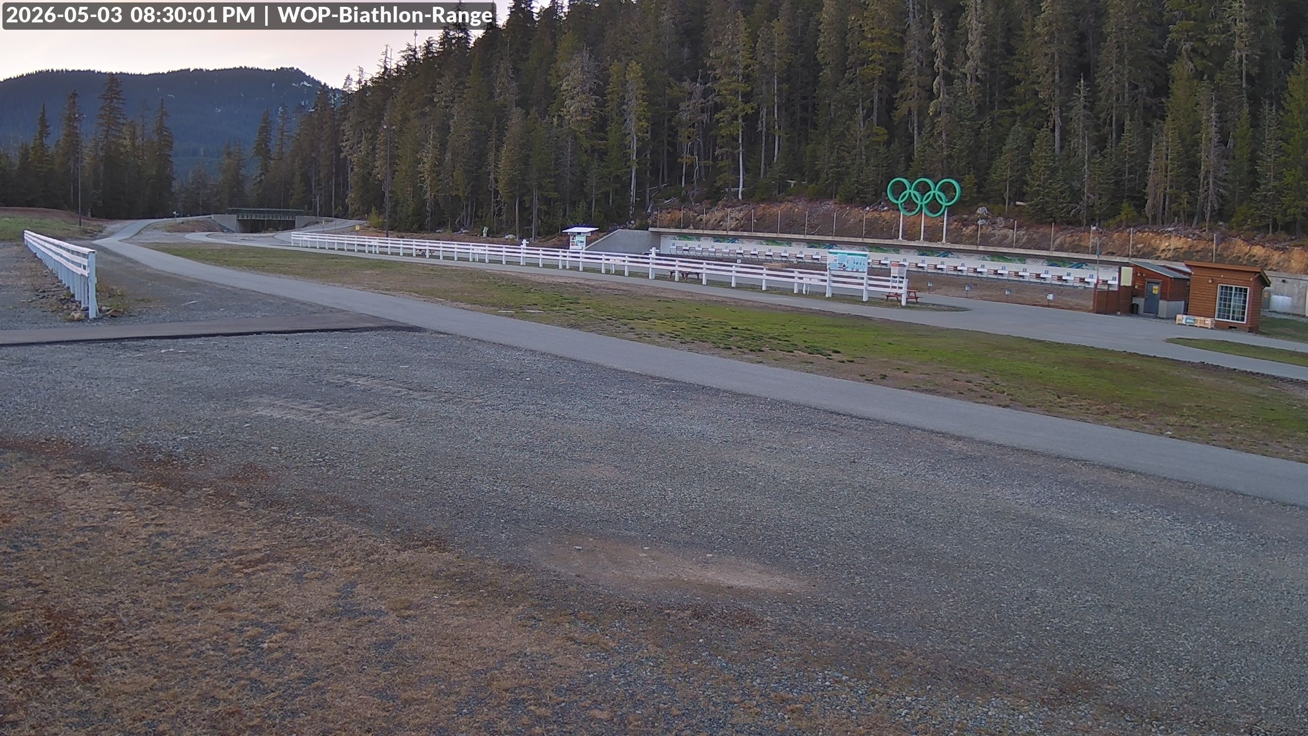 View looking North East to the Olympic Biathlon Range