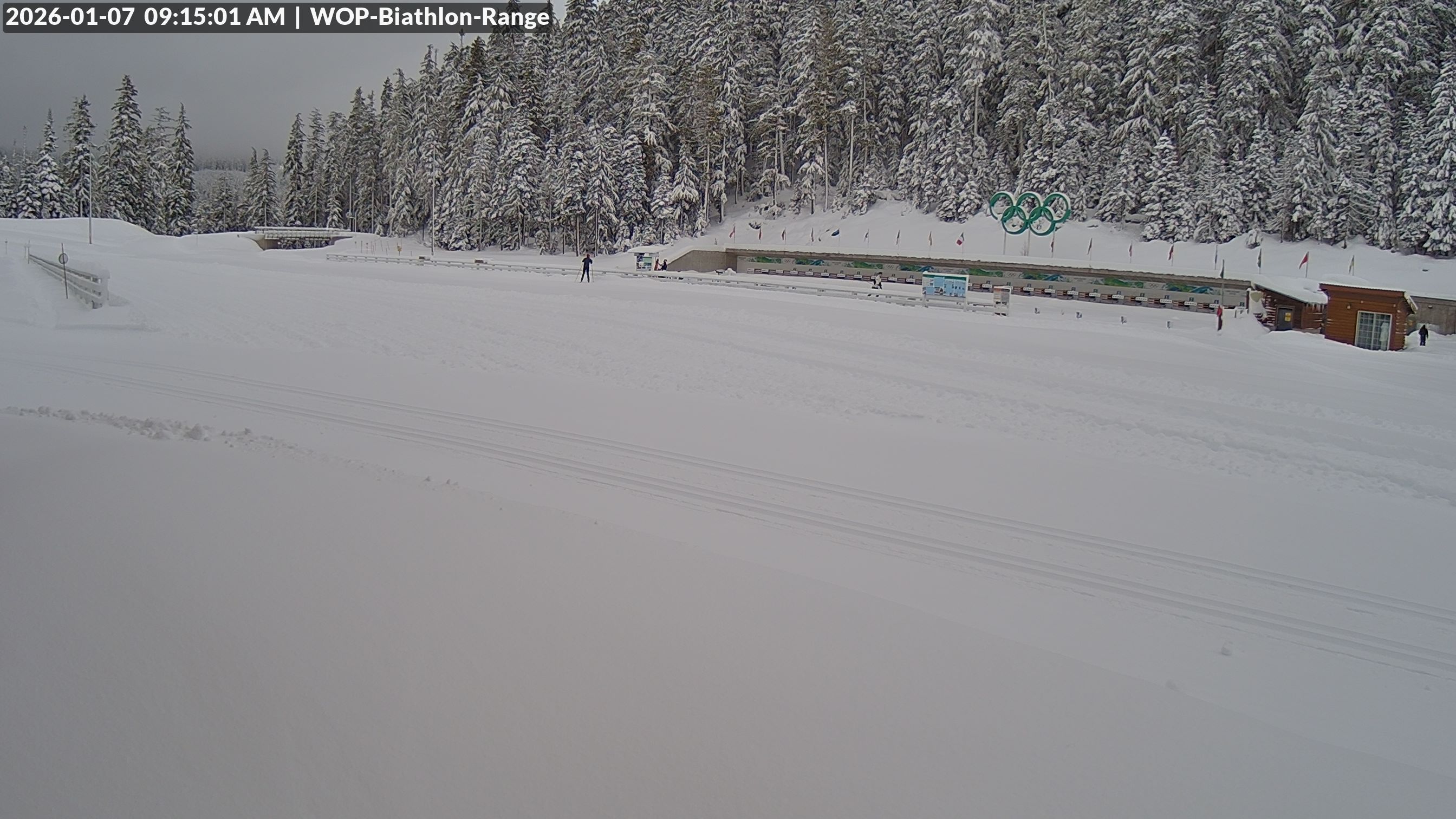 View looking North East to the Olympic Biathlon Range