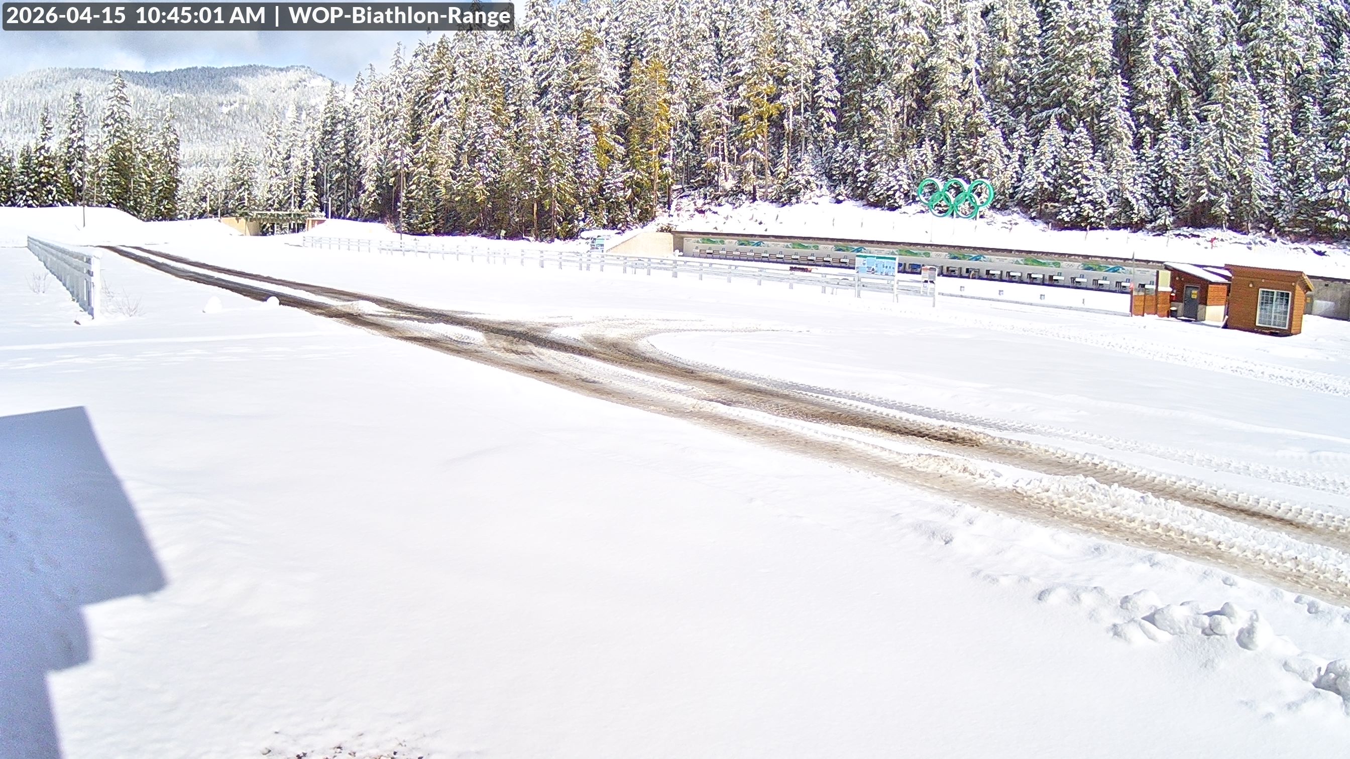 View looking North East to the Olympic Biathlon Range