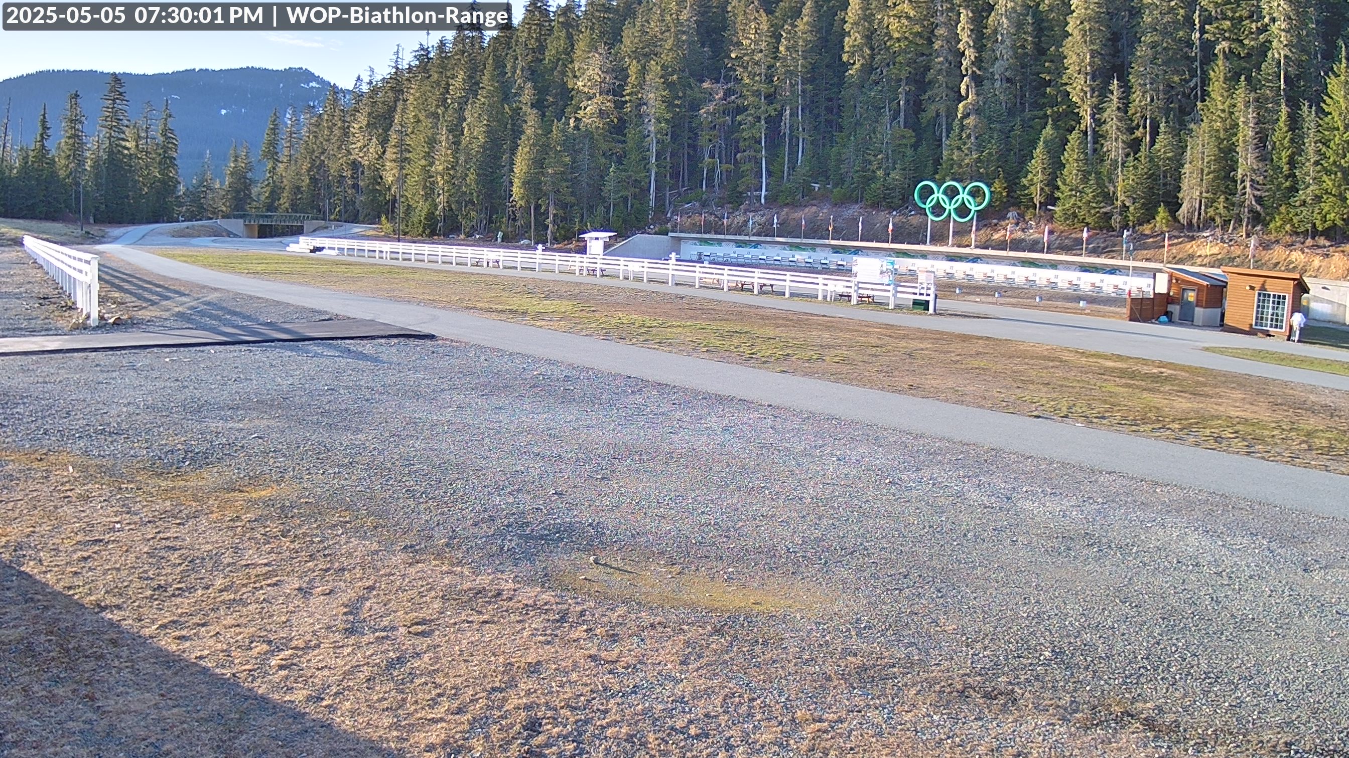 View looking North East to the Olympic Biathlon Range