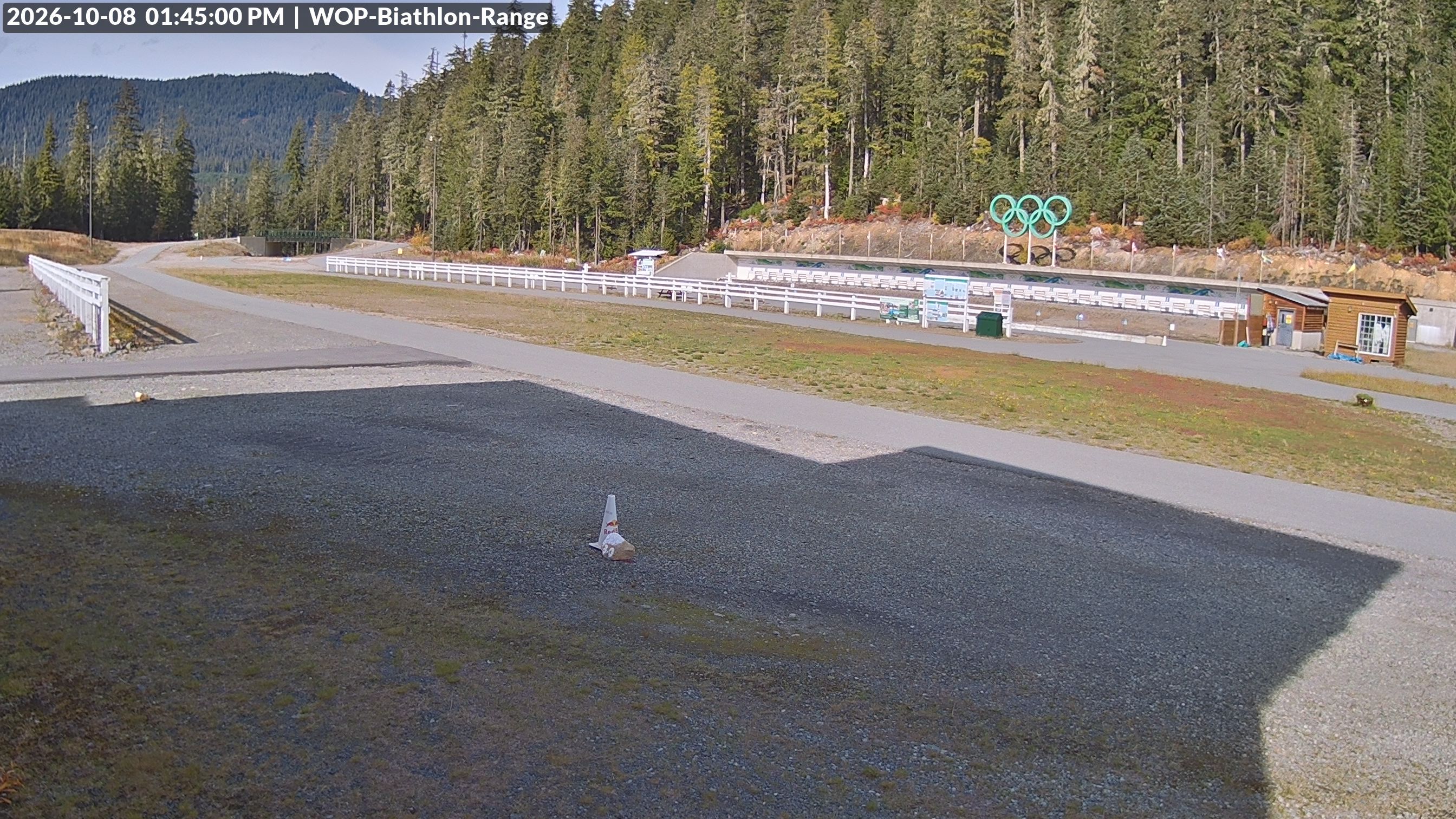 View looking North East to the Olympic Biathlon Range