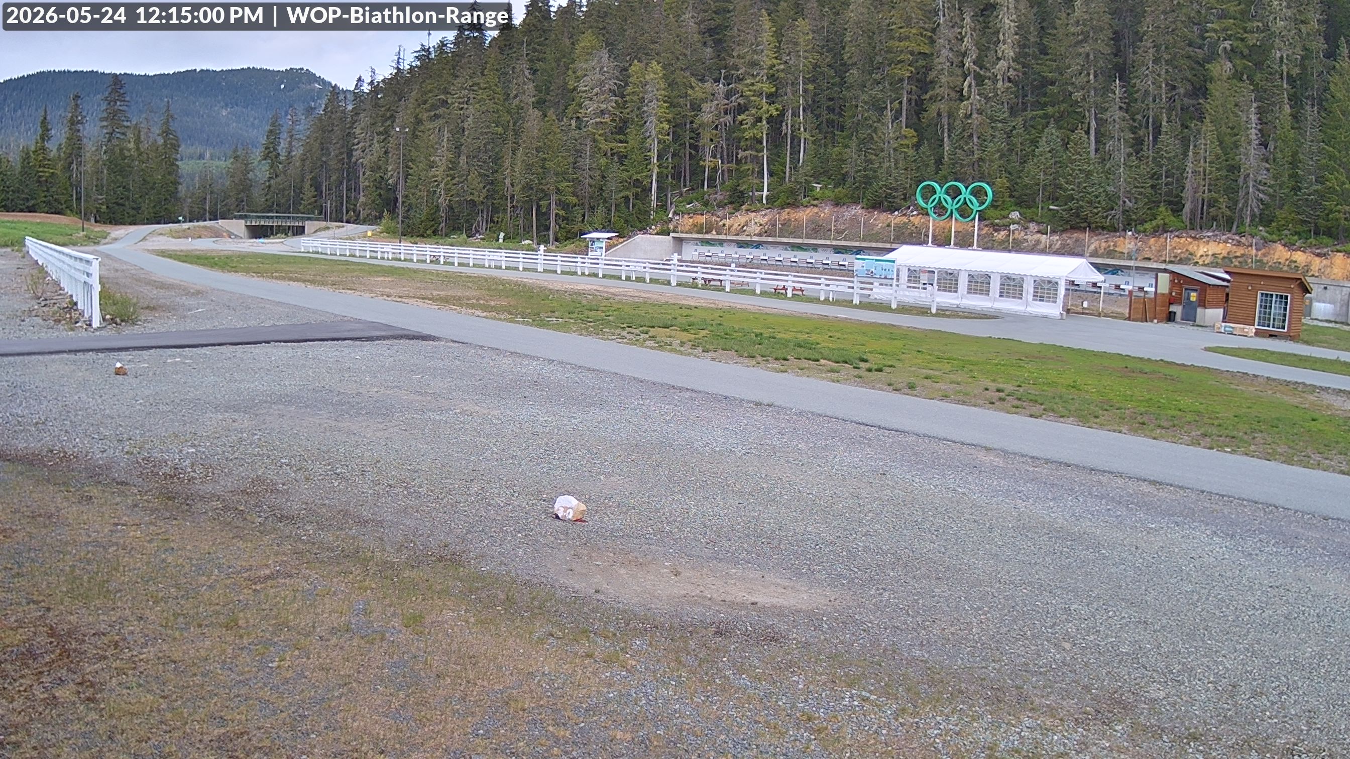 View looking North East to the Olympic Biathlon Range