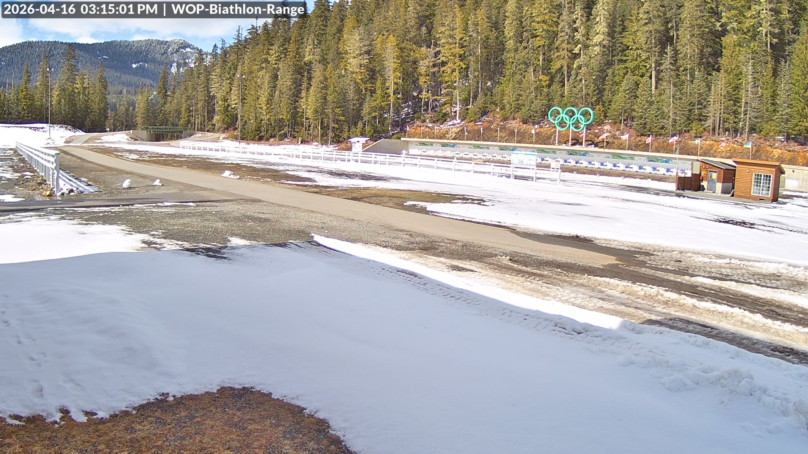 View looking North East to the Olympic Biathlon Range