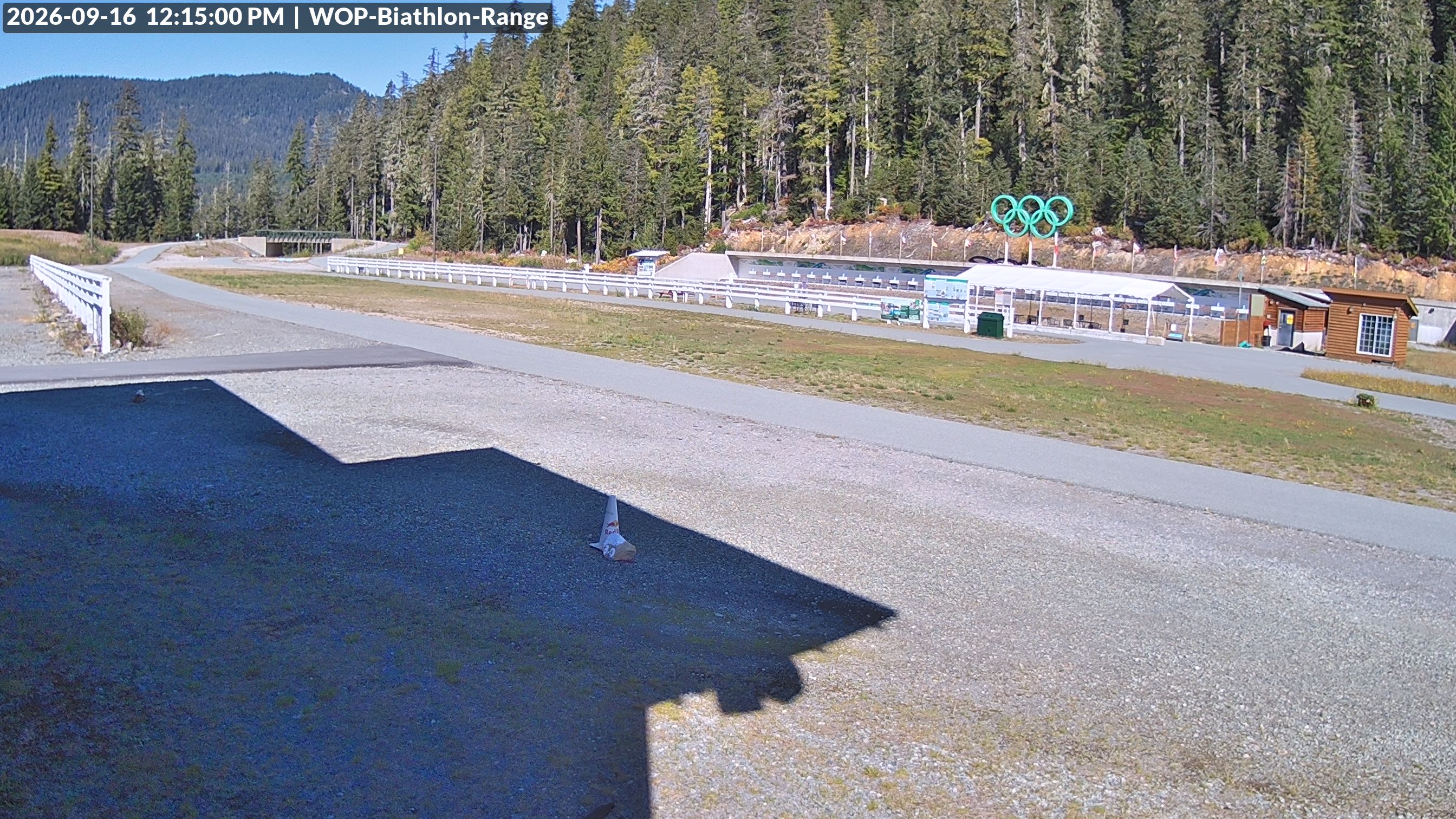 View looking North East to the Olympic Biathlon Range