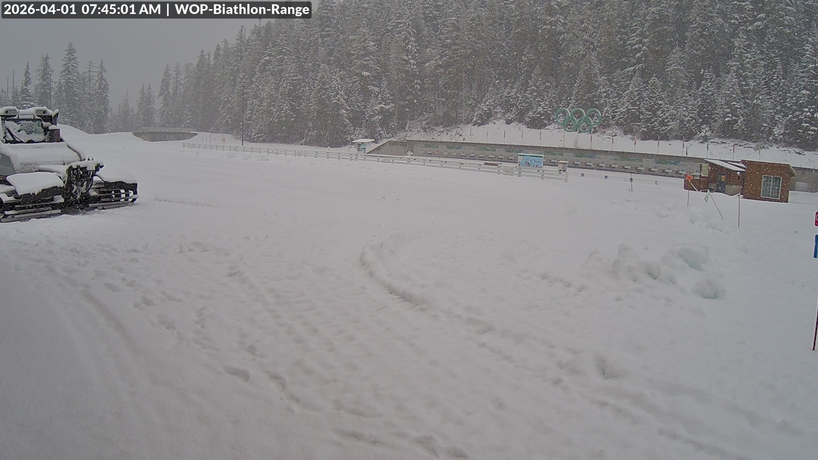 View looking North East to the Olympic Biathlon Range