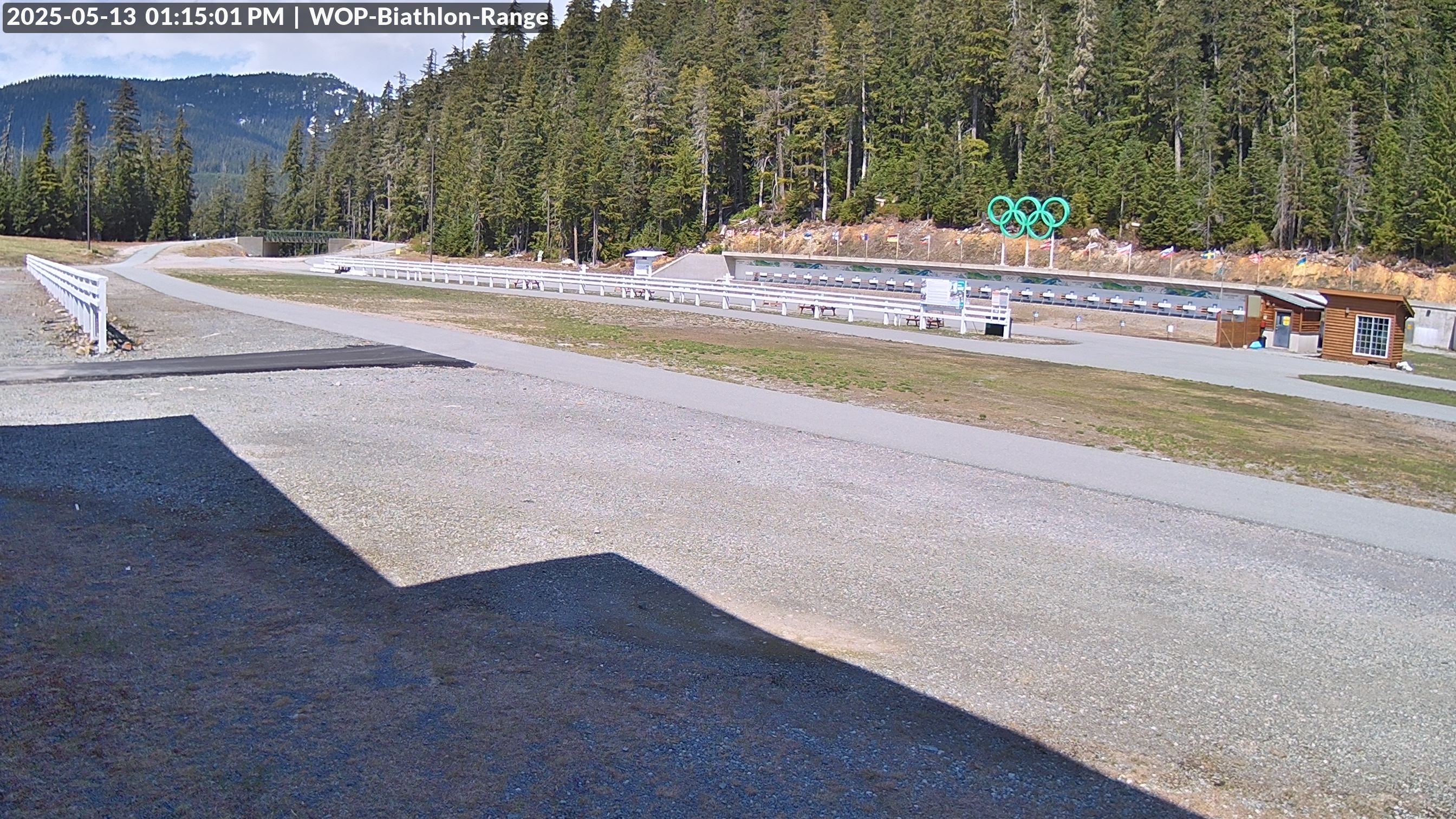 View looking North East to the Olympic Biathlon Range