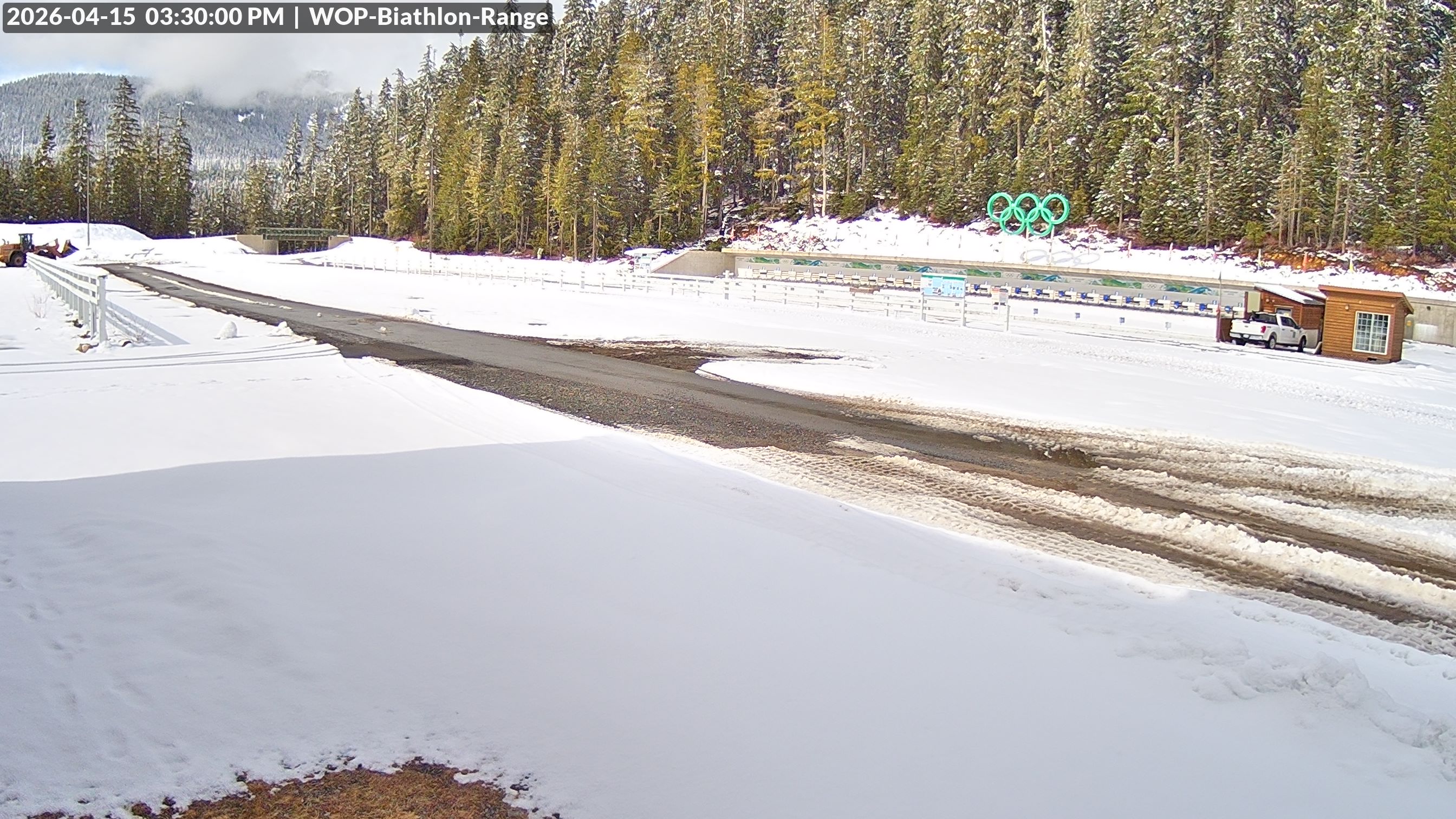 View looking North East to the Olympic Biathlon Range